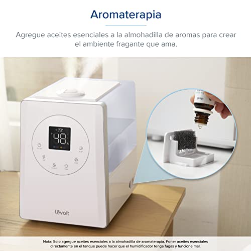 Thumbnail 10 de LEVOIT Top-Fill Humidificador 6L con Aromaterapia