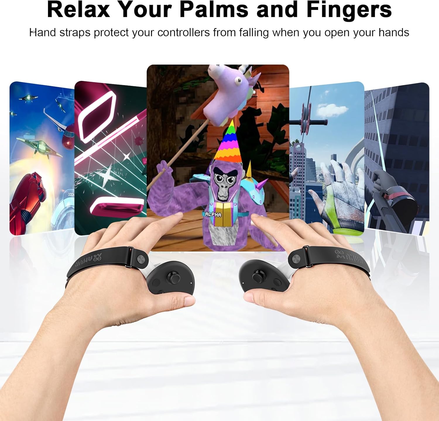 Thumbnail 2 de AMVR Controller Grips for Meta Quest 3