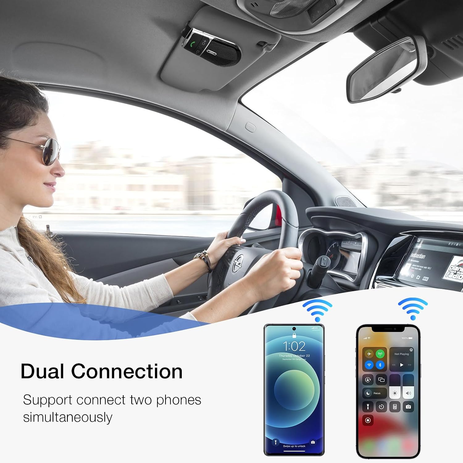 Thumbnail 3 de SUNITEC BC920SA hands‑free car speaker kit
