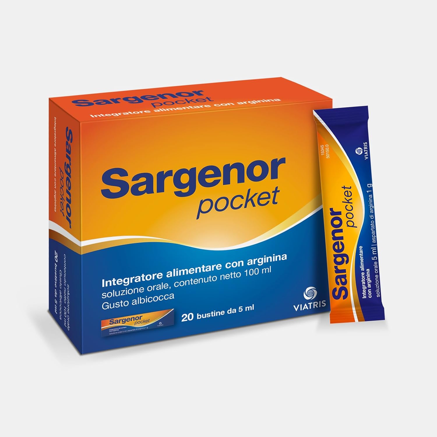 Thumbnail 6 de Sargenor Pocket: integratore liquido in bustine monodose a base di arginina e Vitamina B12