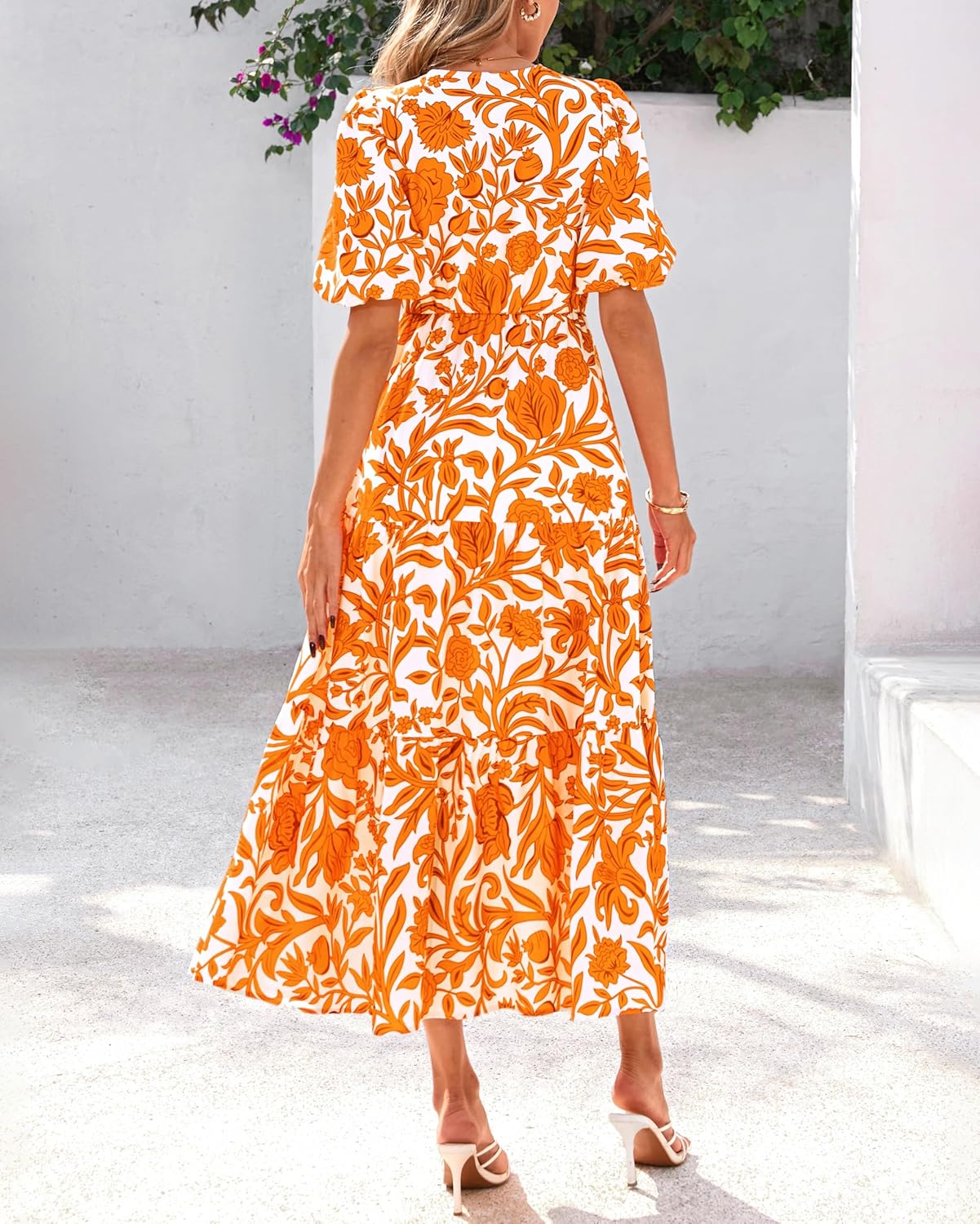 Thumbnail 4 de Dowerme Women's Summer Dress 2026 Maxi Boho Floral With Pockets
