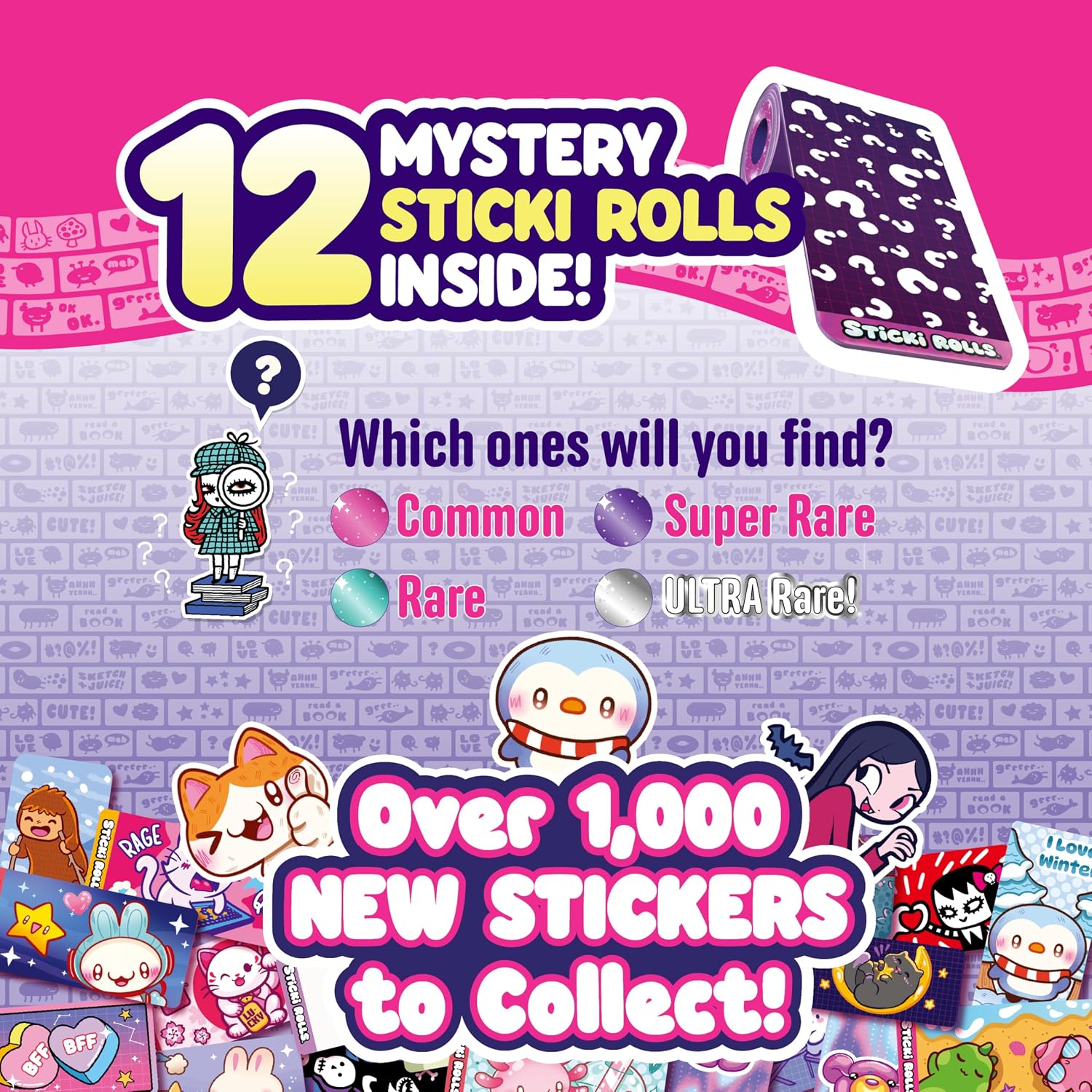 Thumbnail 6 de Sky Castle STICKI Rolls Sticki Station 320 stickers
