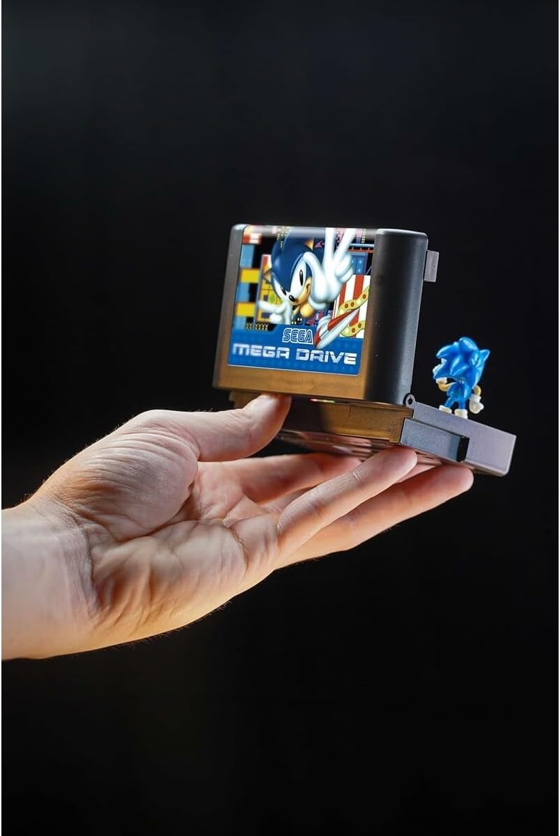 Thumbnail 4 de Figurine de collection Sonic the Hedgehog 3 – Console Heroes, cartouche pliable et diorama Carnival Night Zone