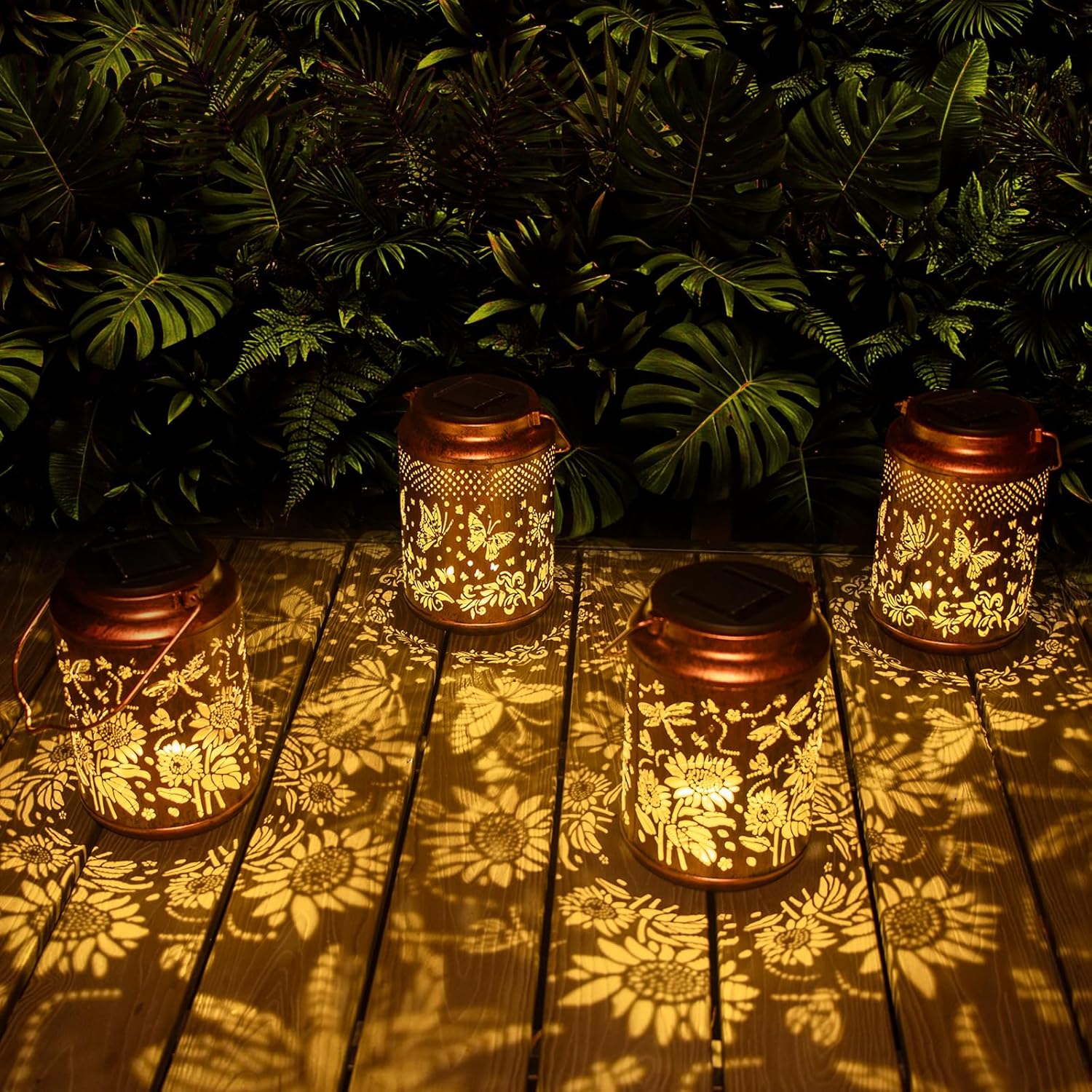 Thumbnail 6 de Sunflower Solar Lanterns for Garden