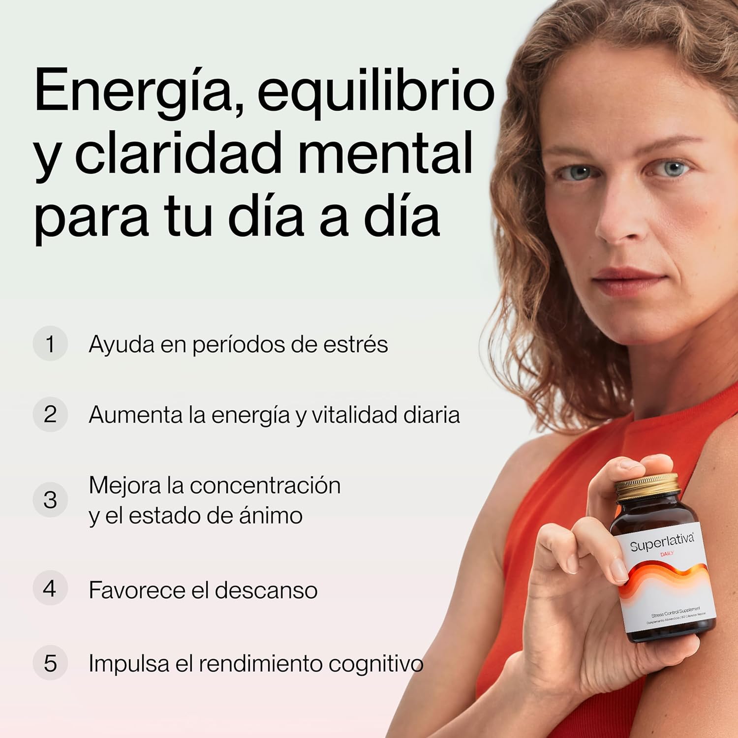 Detalle 2 de Superlativa Daily Electra Ashwagandha Sensoril 60 cápsulas