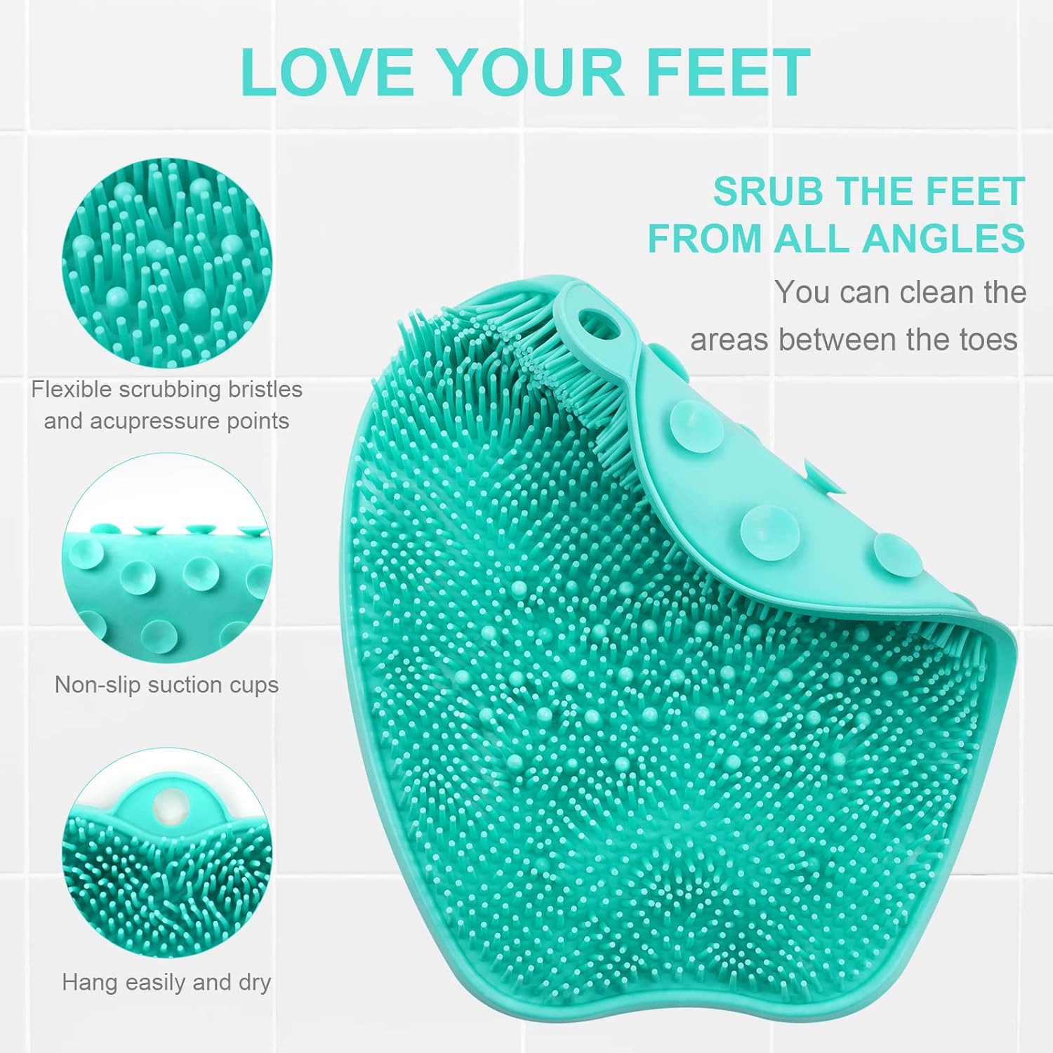 Thumbnail 1 de ACWOO Foot Scrubber 28x24 cm
