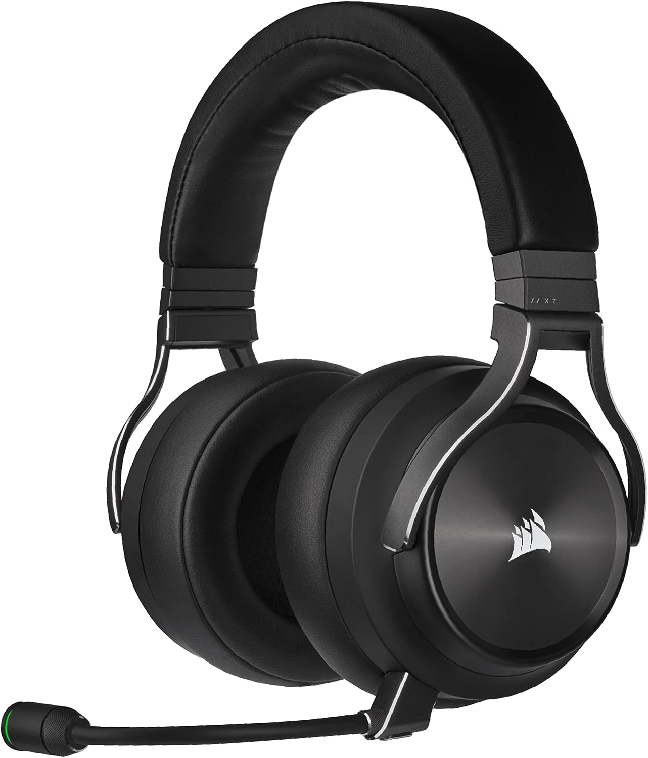 Detalle de Corsair Virtuoso RGB Wireless XT cuffie gaming, taglia large