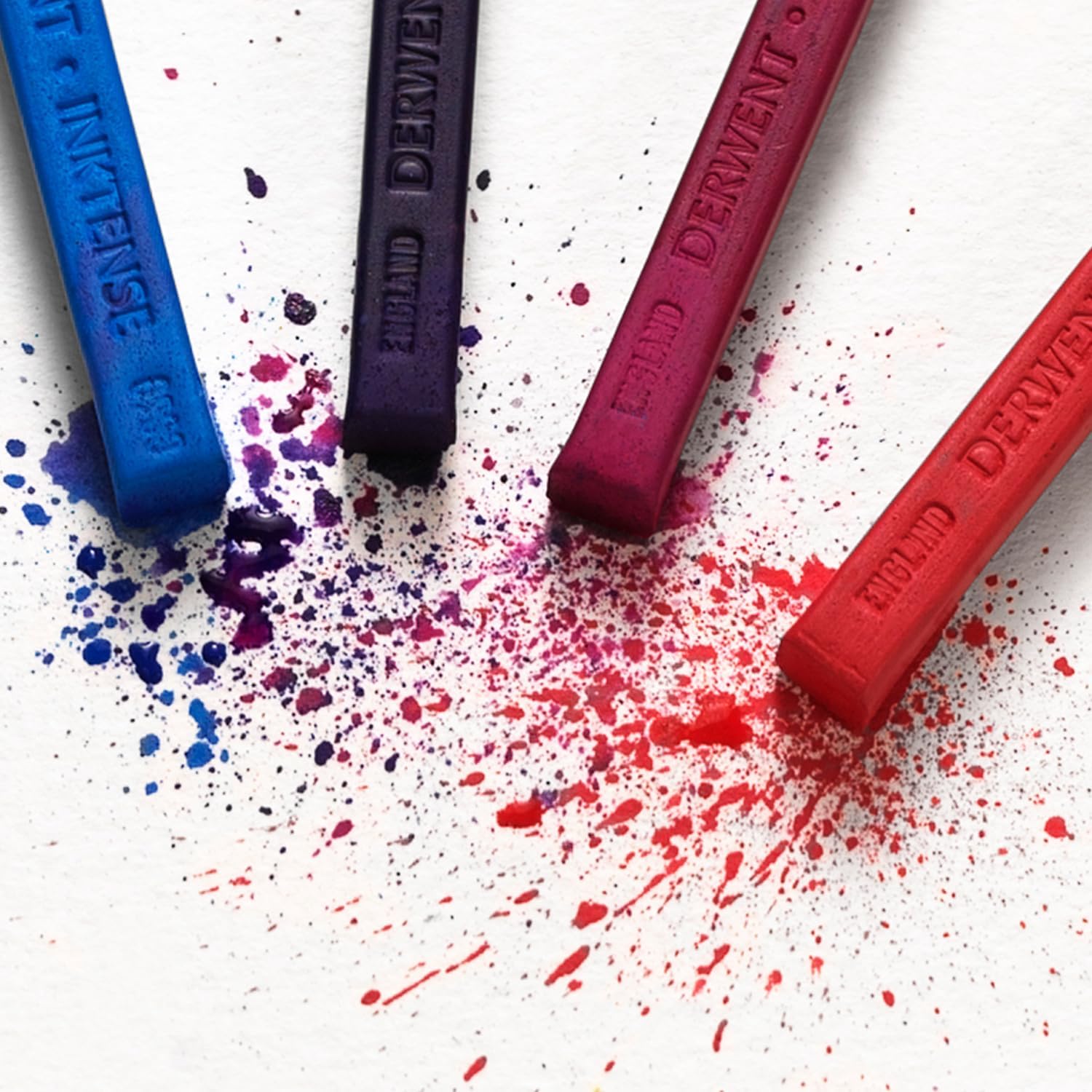 Thumbnail 4 de Derwent Inktense 12 craies aquarellables 🎨