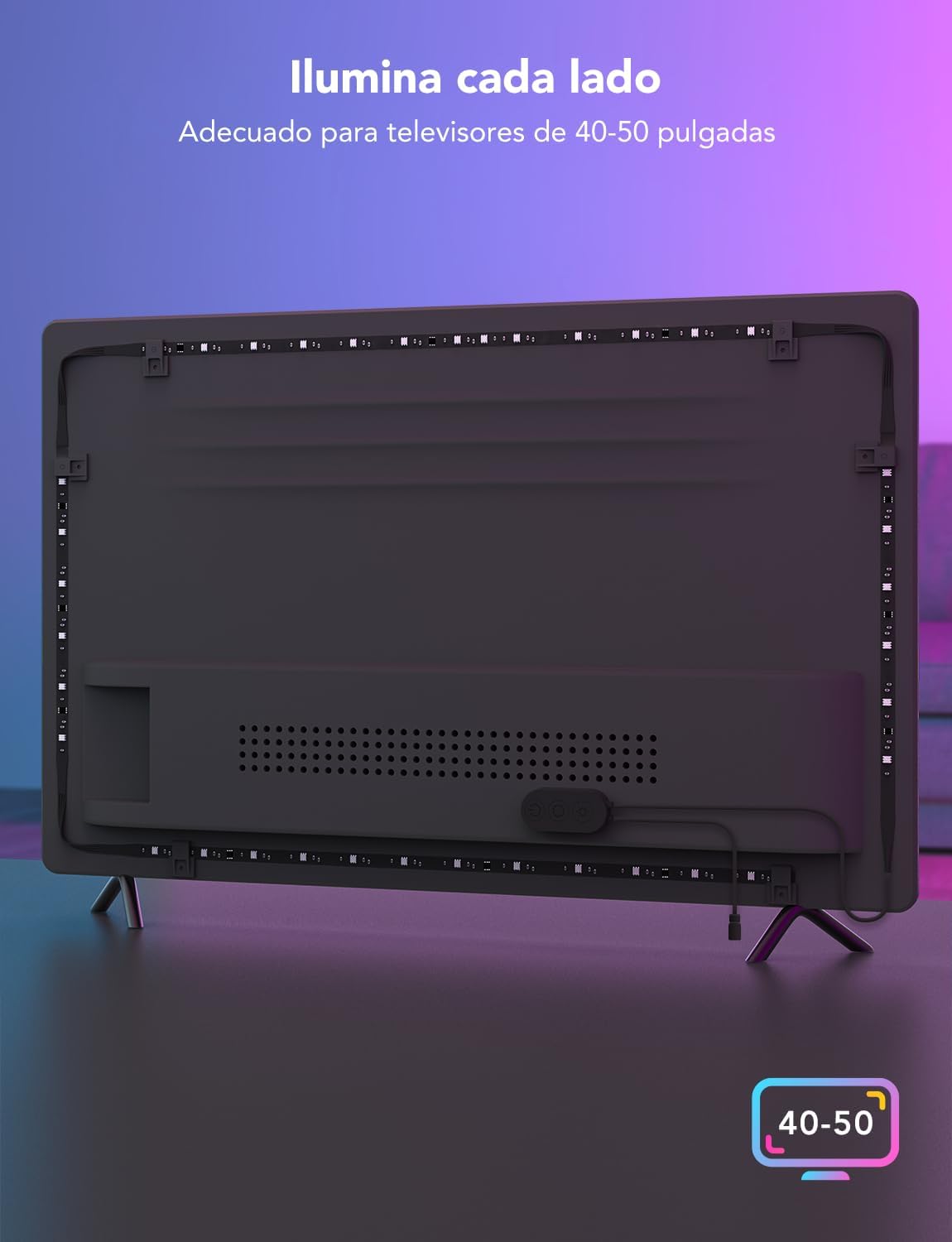 Thumbnail 7 de Govee LED TV Backlight RGBIC 2,4M 🌈 - Control Inteligente