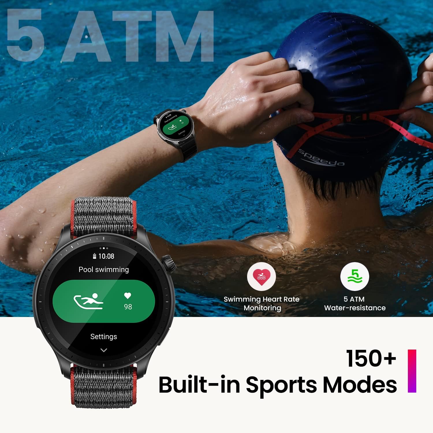 Detalle 2 de Amazfit GTR 4: Orologio Intelligente con GPS Dual Band, 150 modalità sport e autonomia fino a 14 giorni