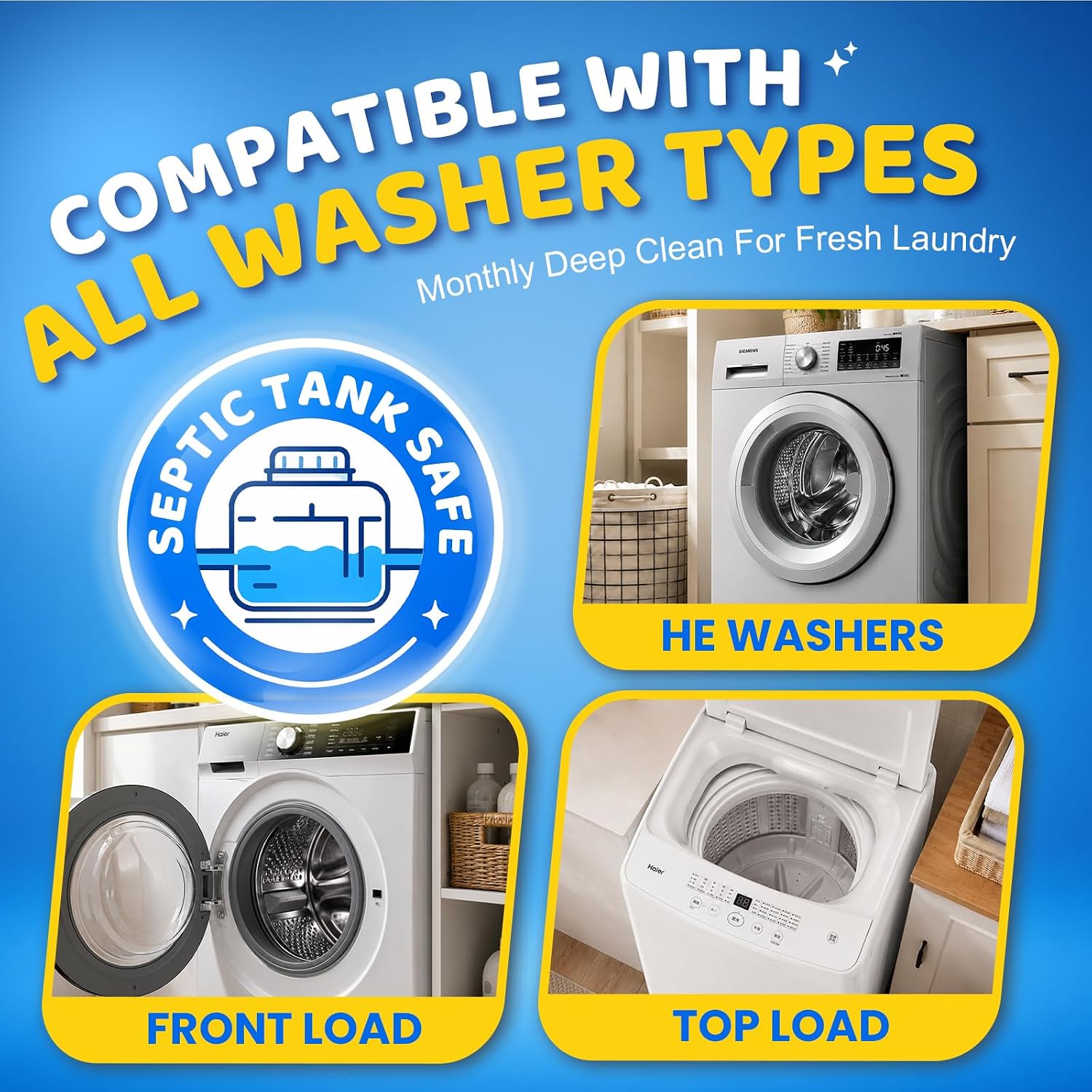 Detalle 1 de Tezii Washing Machine Cleaner, 28-Tablet Pack
