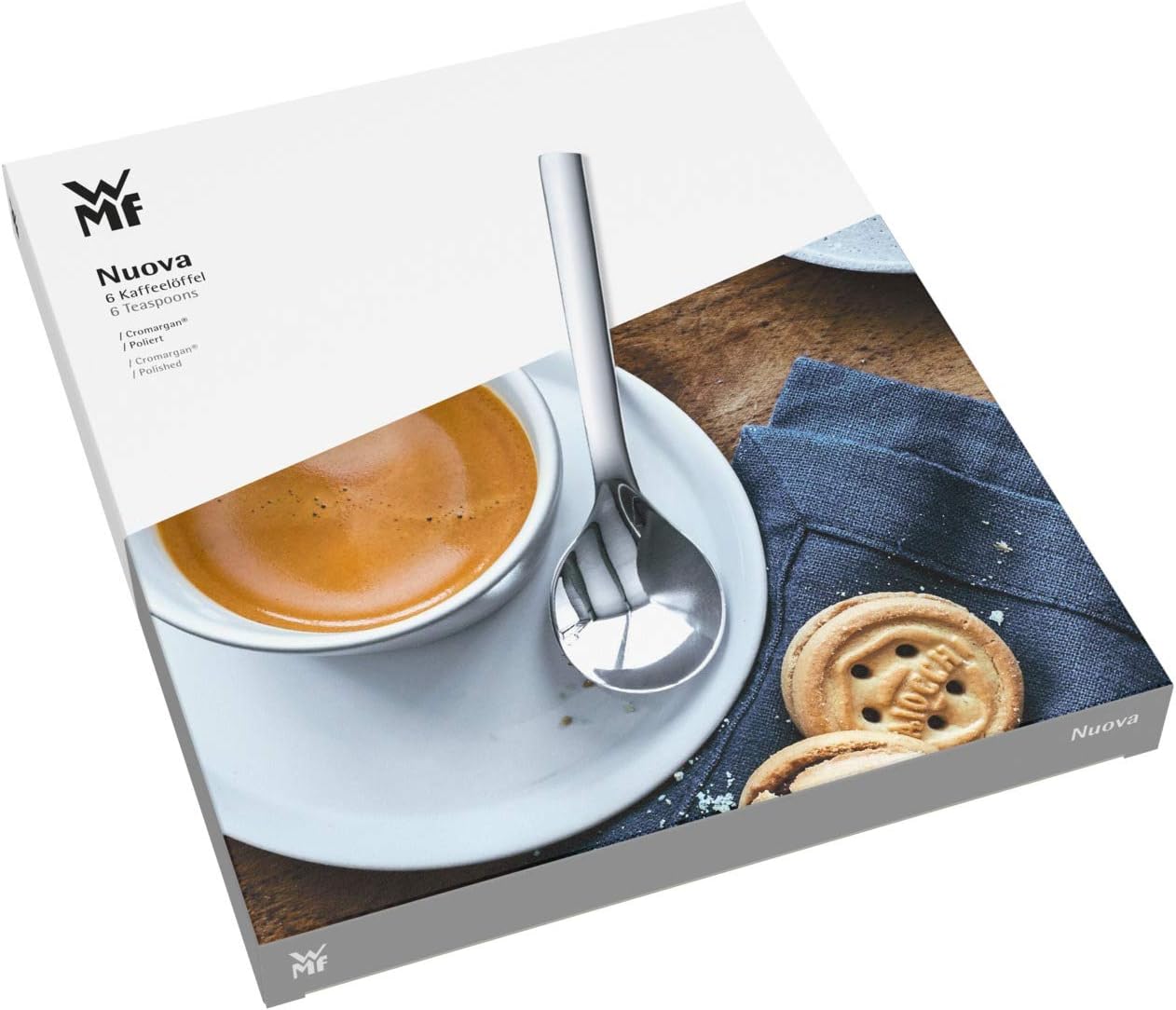 Thumbnail 4 de WMF Nuova - Set de 6 Cucharas Café, Acero Inoxidable
