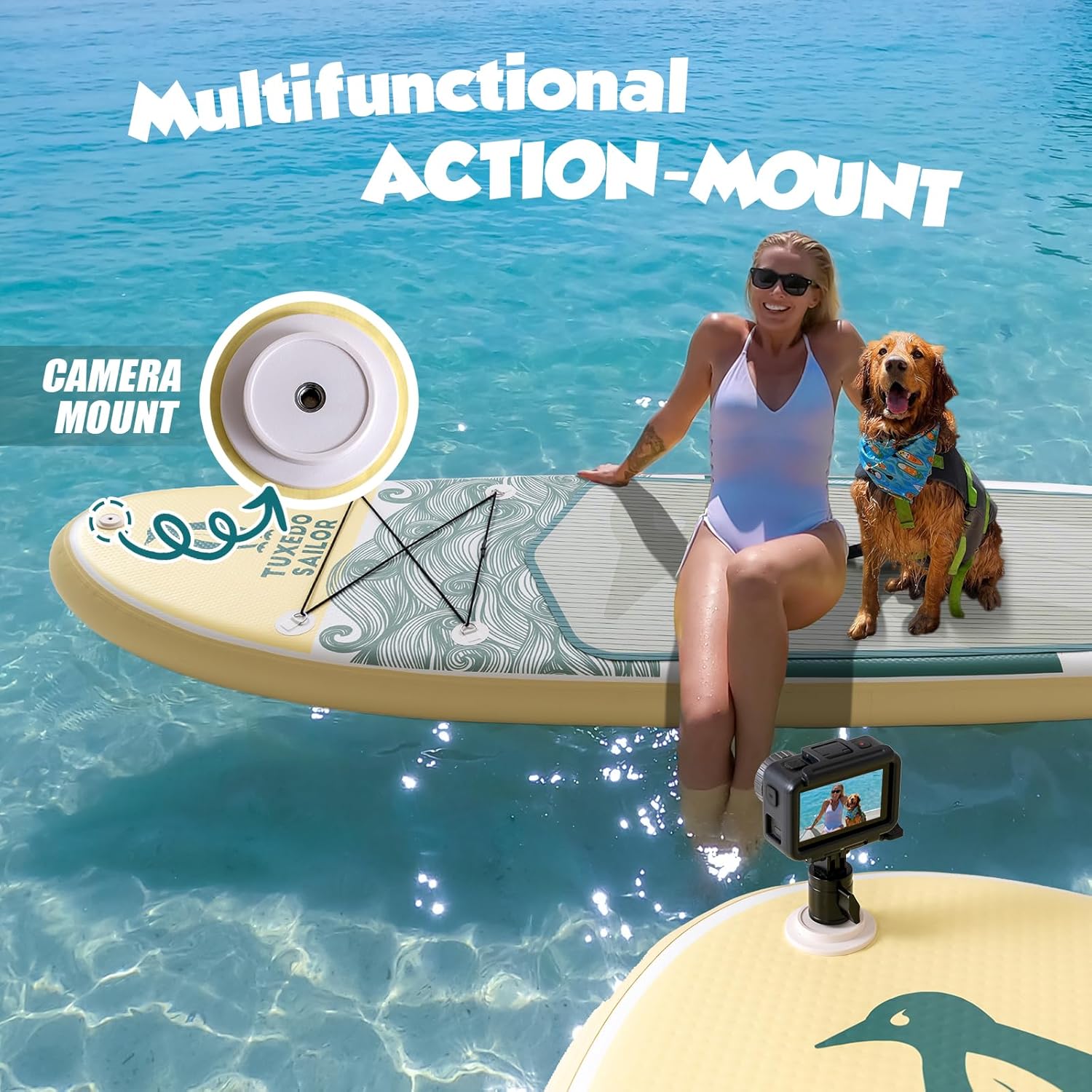 Thumbnail 3 de Tuxedo Sailor Tabla Paddle Surf Hinchable 1 unidad