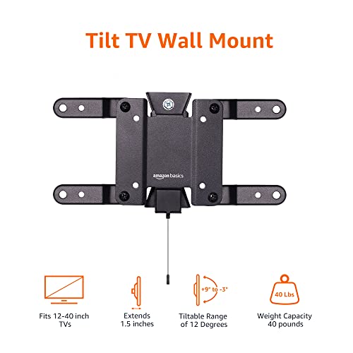 Thumbnail 9 de Amazon Basics Soporte TV Inclinable para 12-40"