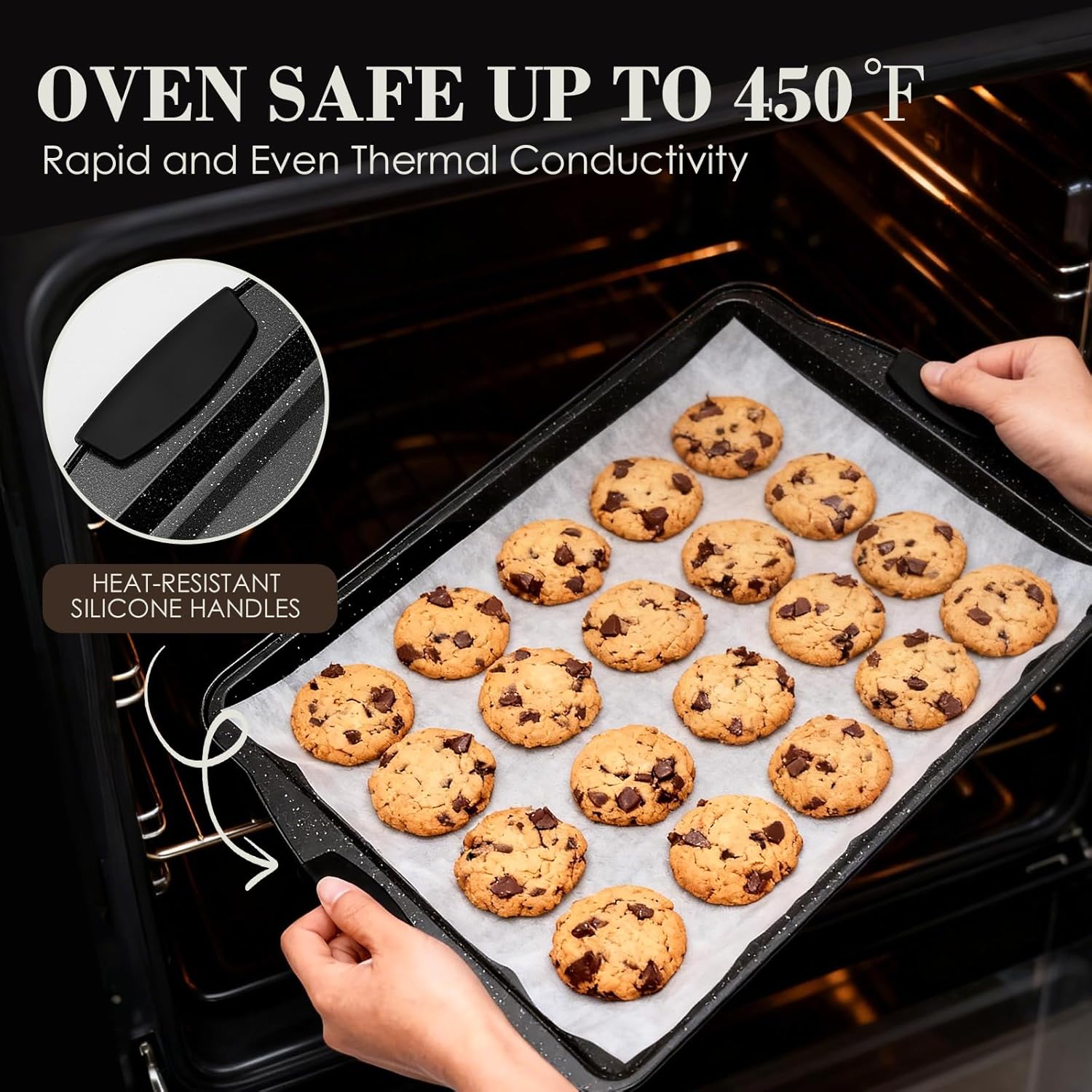 Detalle de AIVIKI 22 Piece Nonstick Bakeware Set