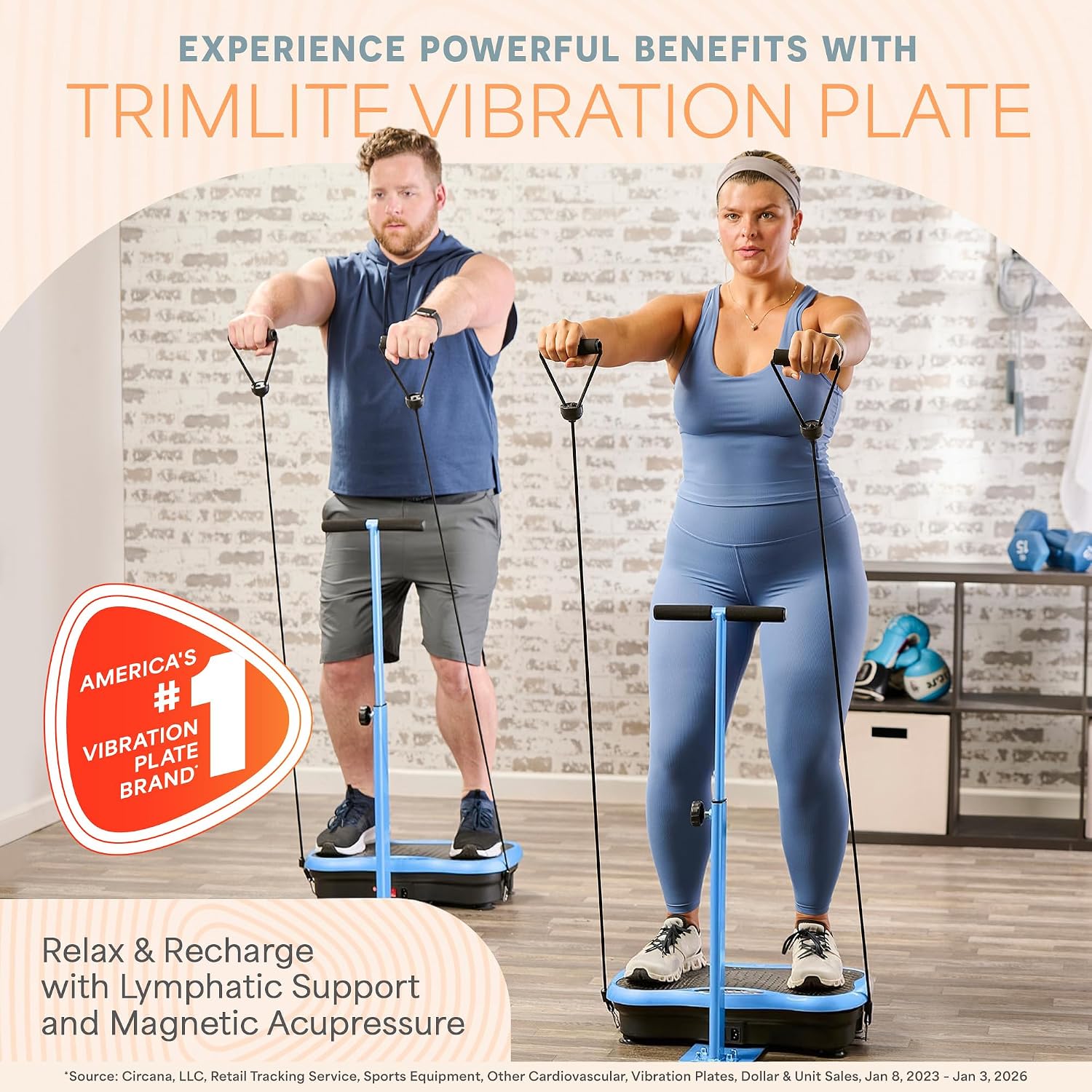 Detalle 2 de LifePro TrimLite Vibration Plate 99 Levels ๐