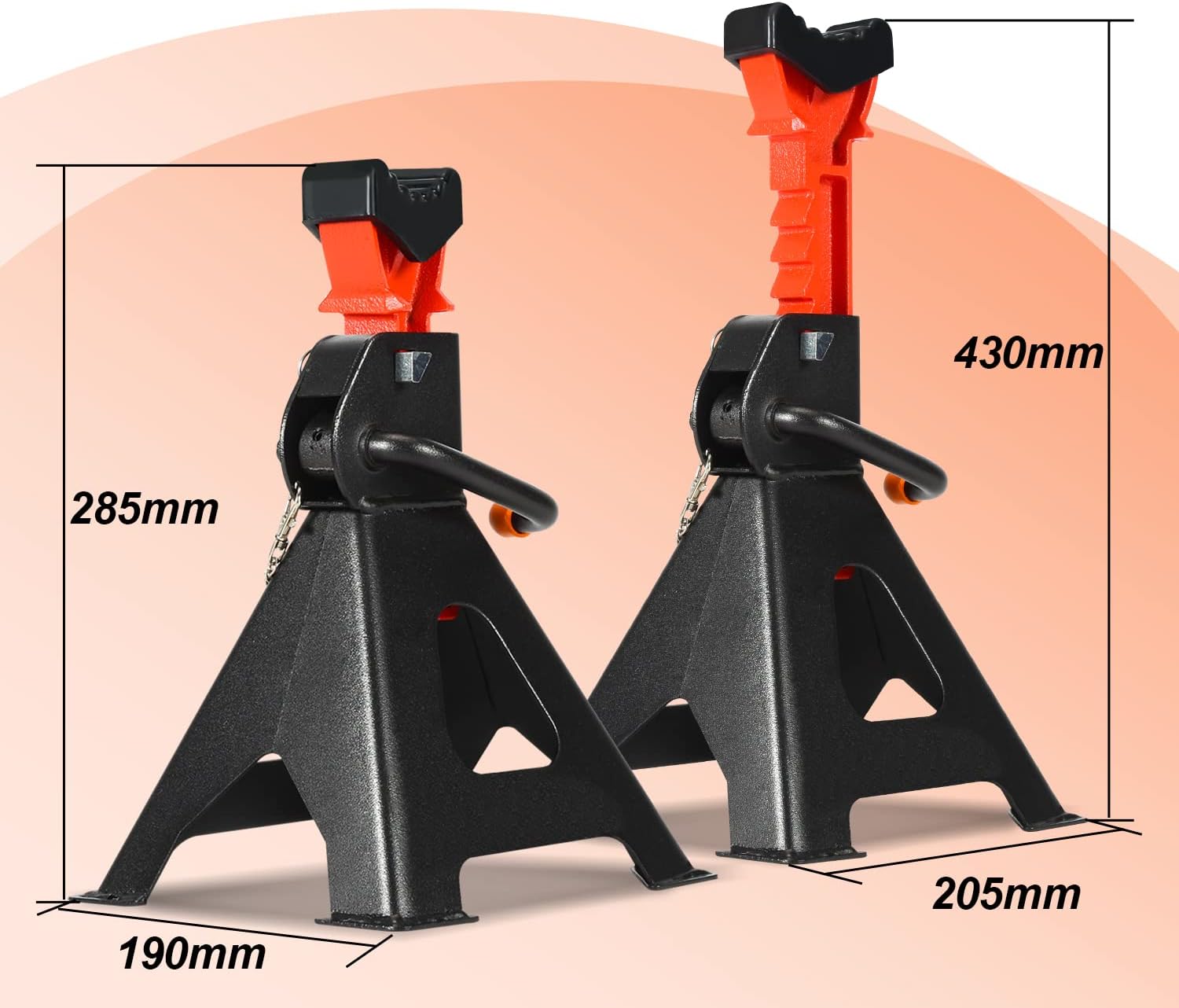Thumbnail 1 de Izrielar Modello 6T cavalletti supporto regolabili 285–430 mm 🛠️