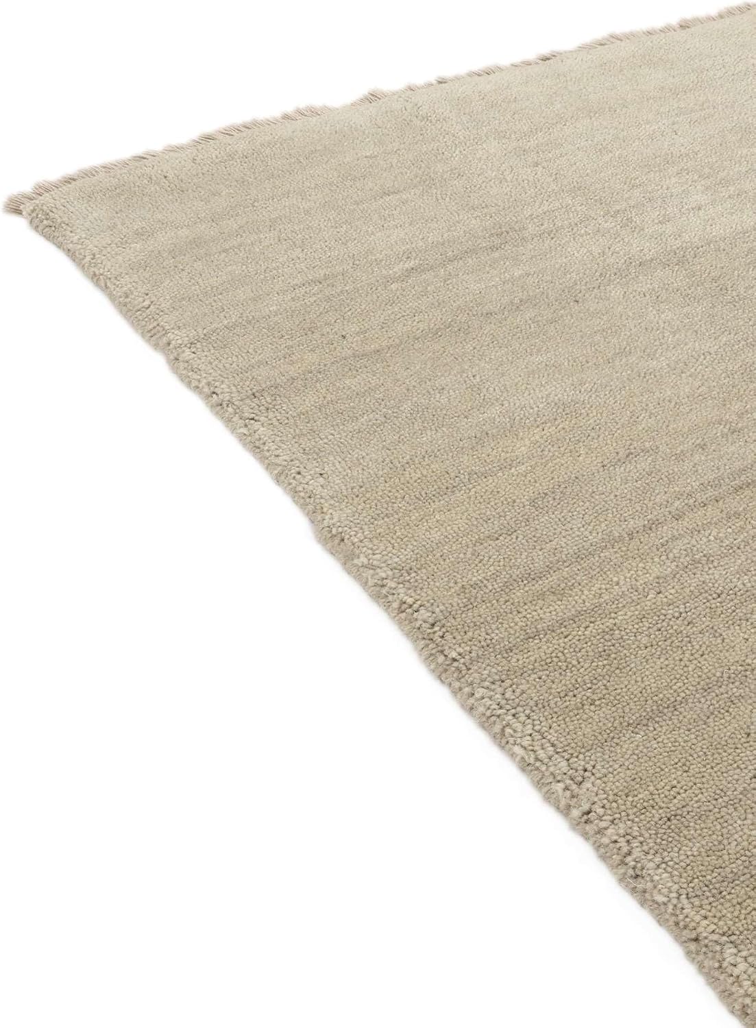 Detalle de RugVista Handloom fringes – ręcznie wykonany dywan shaggy 250 x 350 cm, greige