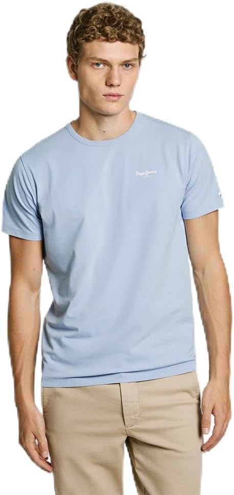 Detalle de Pepe Jeans Homme Original Basic 3 N T-Shirt (Lot de 1)