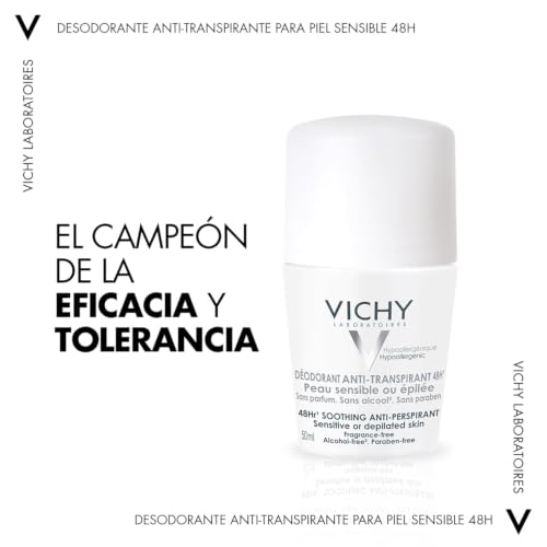 Thumbnail 6 de Vichy Desodorante Bola Reguladora para Piel Sensible 50 ml – 48h de Eficacia