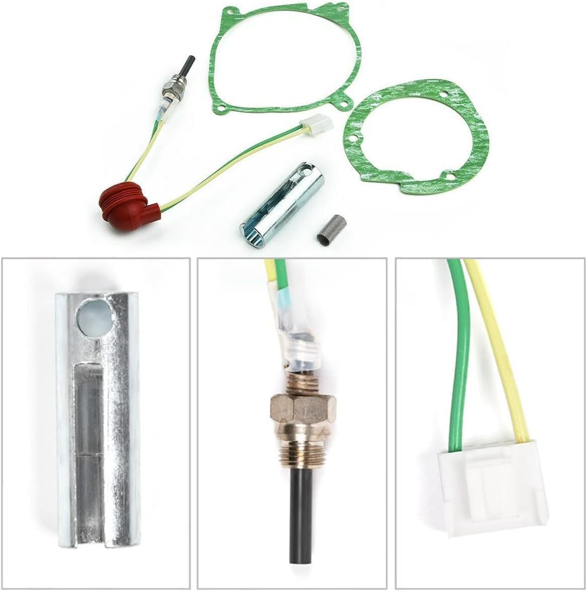 Thumbnail 2 de BUTORY 5PCS 12V Glow Plug Kit for Diesel Heaters (Ceramic, 2 kW) – Includes Removal Tool