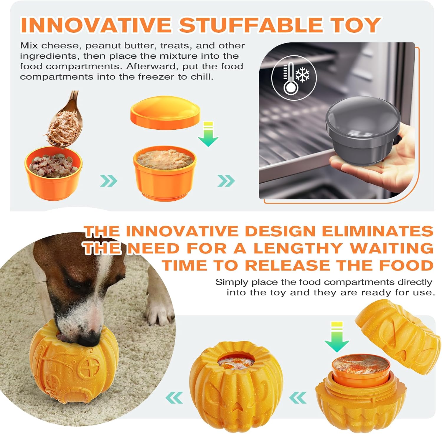 Detalle de DAMDANLUNO Dog Chew Toy, Nylon and Coffee Wood Fiber