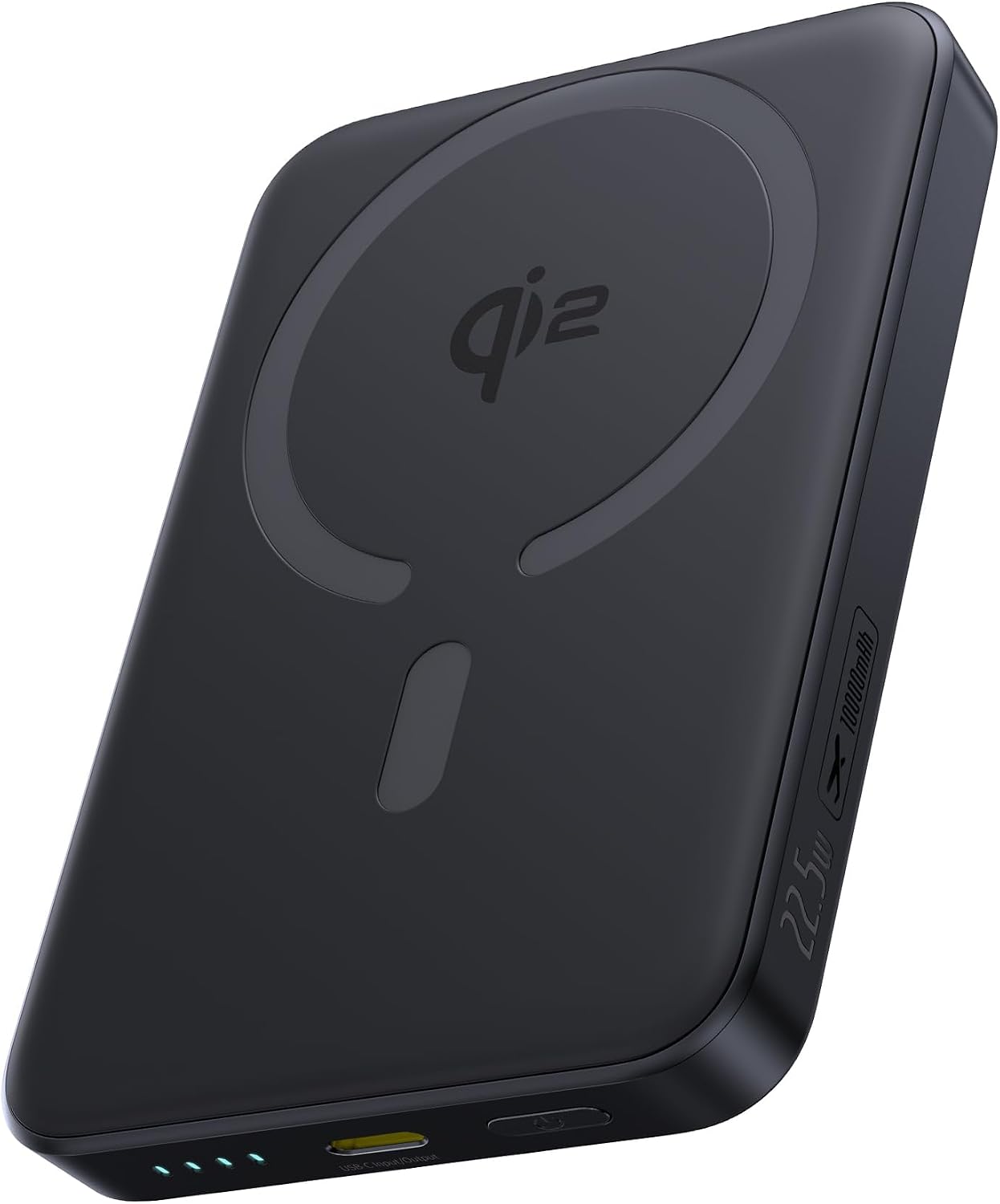 Detalle de Baseus E00285 Qi2 MagSafe Power Bank, 10,000mAh, 15W Wireless and 22.5W USB-C