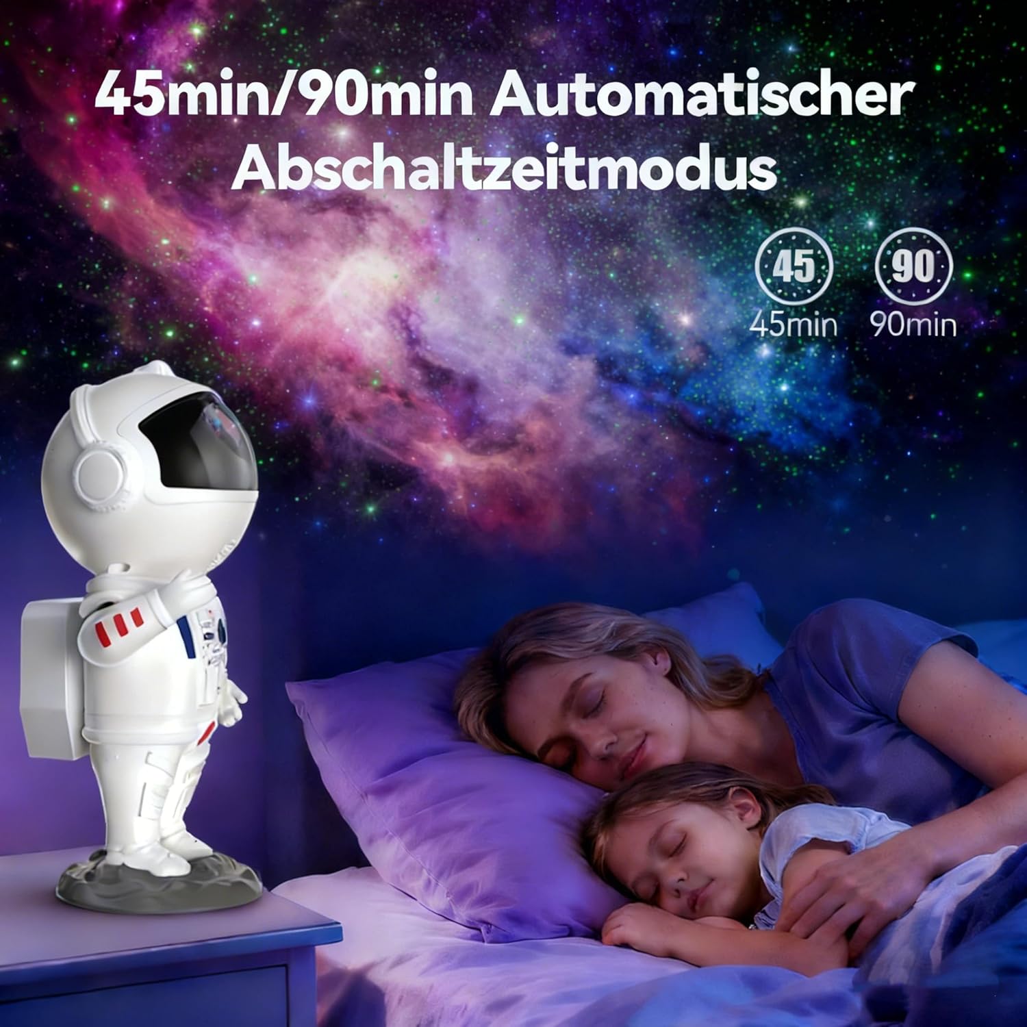 Detalle 1 de TechRise Astronaut Sternenhimmel Projektor