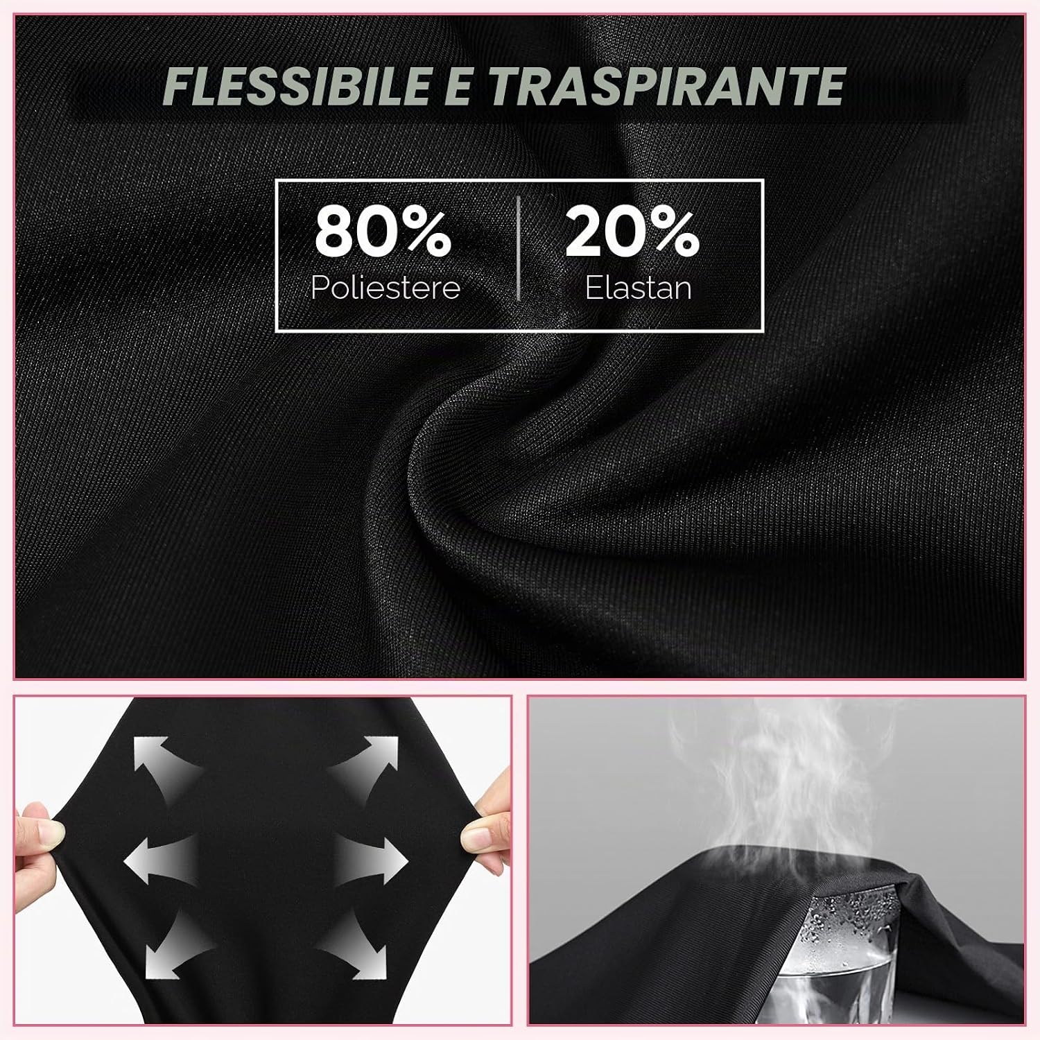 Detalle de Homord Mutanda da Ciclismo da Donna Imbottita: intimo comodo e invisibile per pantaloncini da bici