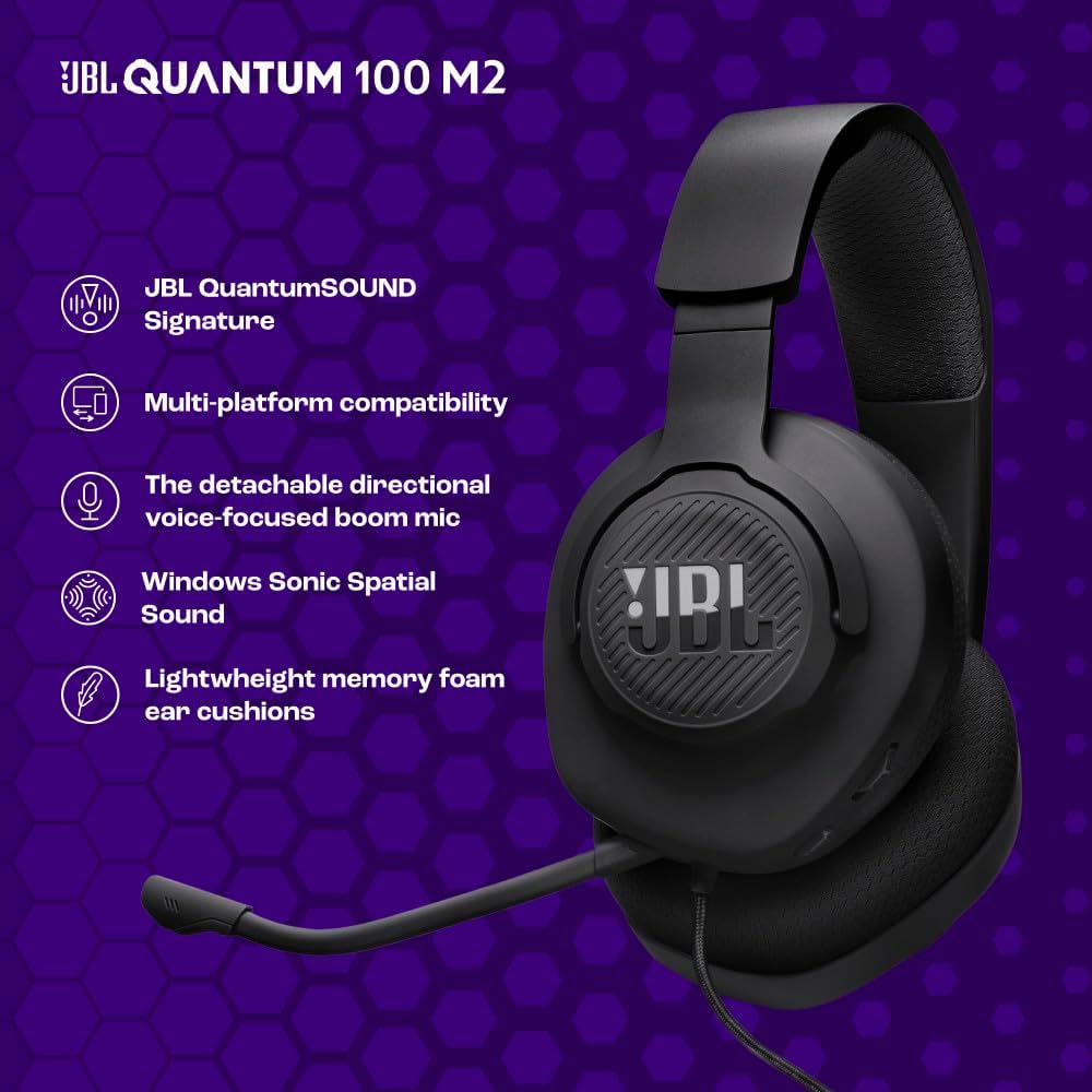 Thumbnail 4 de JBL gaming headset Quantum 100M2