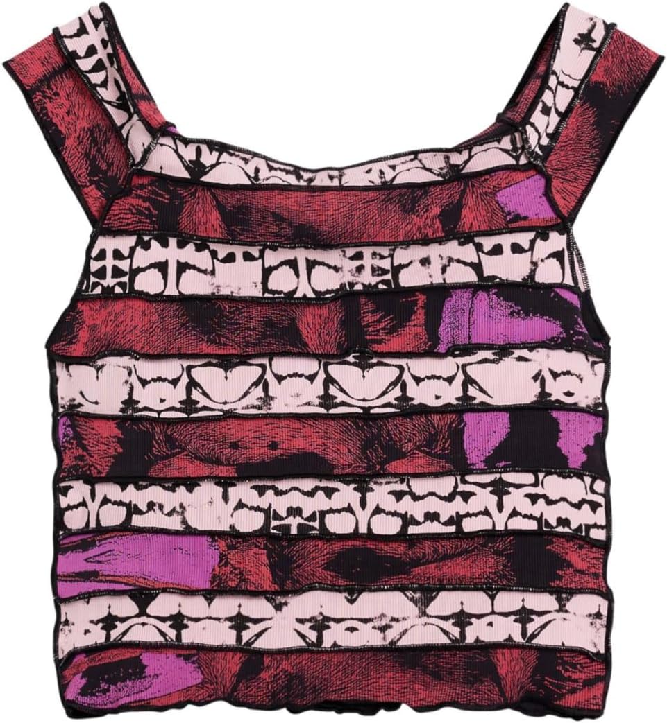 Thumbnail 4 de Desigual Animal Sacroix T-Shirt Rosso da Donna – Taglia M