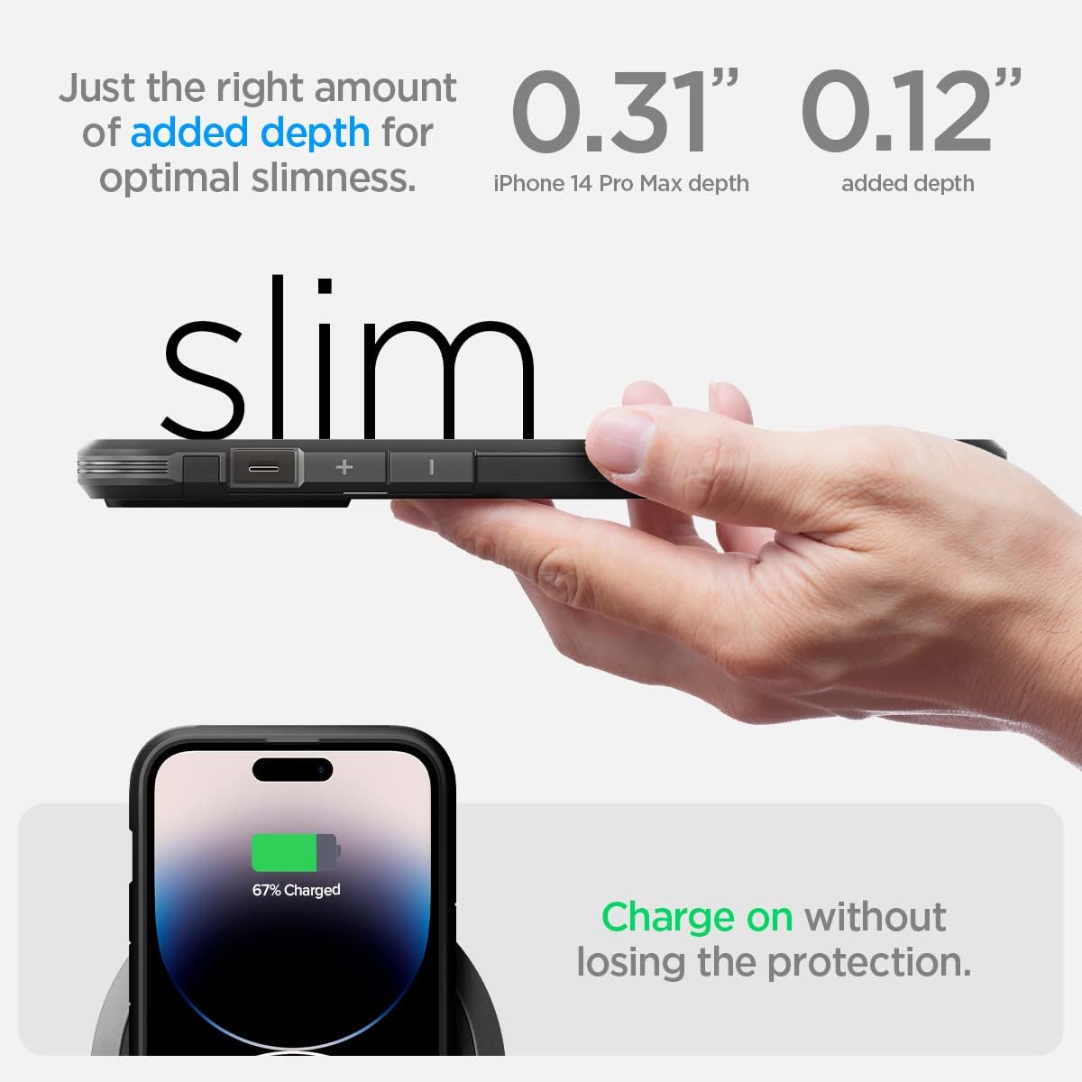 Thumbnail 5 de Spigen Tough Armor Magfit pour iPhone 14 Pro Max — coque MagSafe