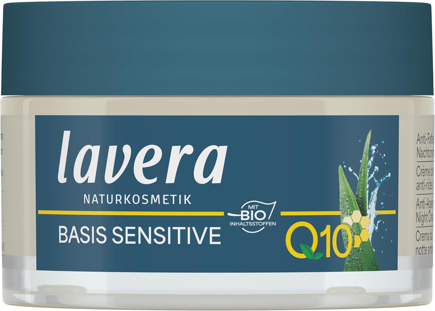 Detalle de lavera Anti Falten Nachtcreme Q10 50ml
