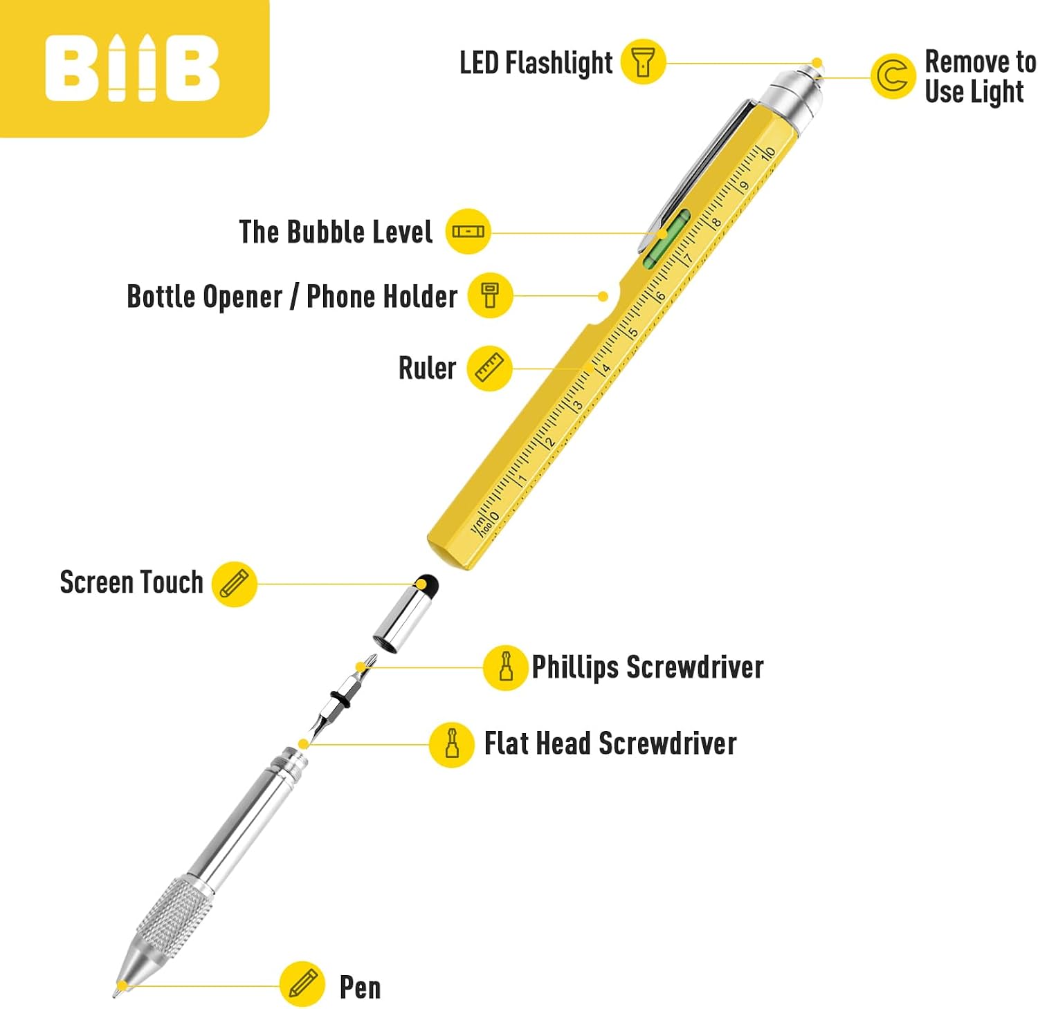 Thumbnail 3 de BIIB multitool pen 9-in-1
