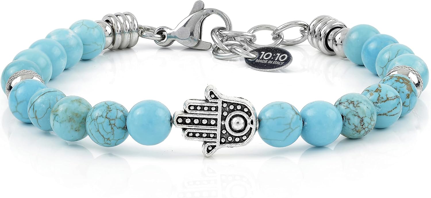 Detalle de 10:10 Bracciale mano di Fatima con pietra 6 mm