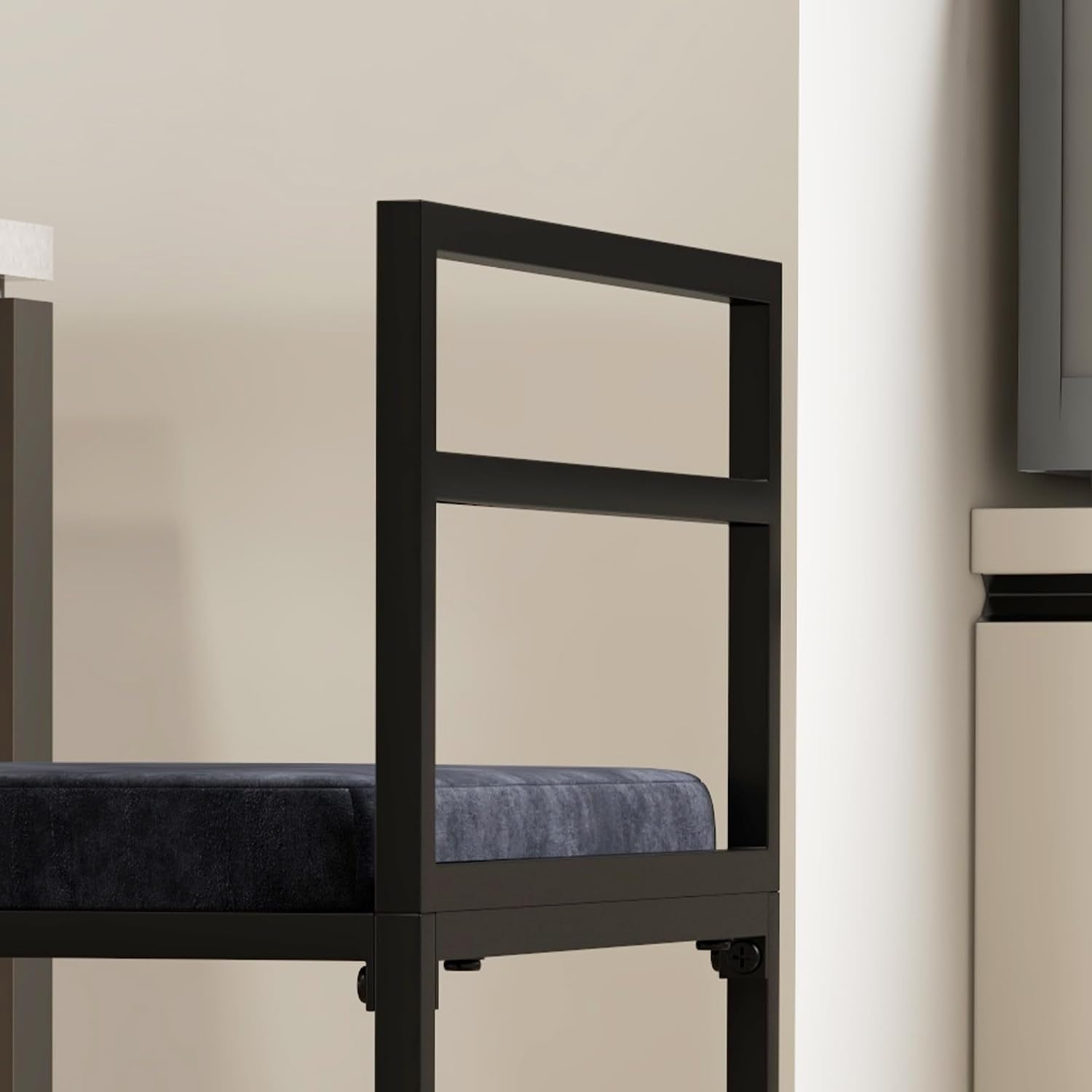 Thumbnail 6 de HOMCOM chaises de bar 74 cm, lot de 2