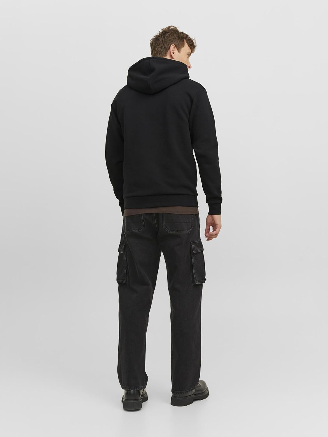 Thumbnail 2 de Jack & Jones Zip Hoodie Plain Zip Hoodie da uomo con cappuccio