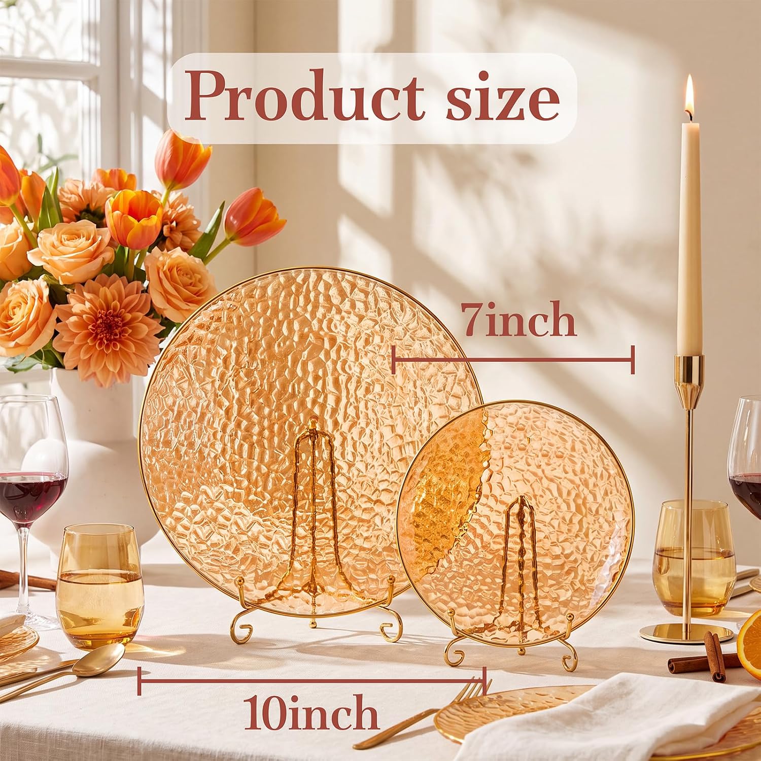 Detalle 2 de Rubtlamp Plastic Plates, 60-Piece Set