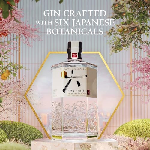 Detalle 2 de Roku Gin Select Edition: Ginebra japonesa artesanal 70 cl