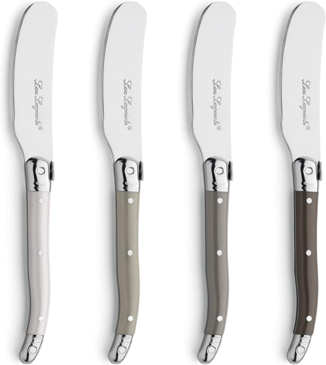 Detalle 2 de Lou Laguiole Tradición Cuchillo de Cocina, 4 Unidades 🍴