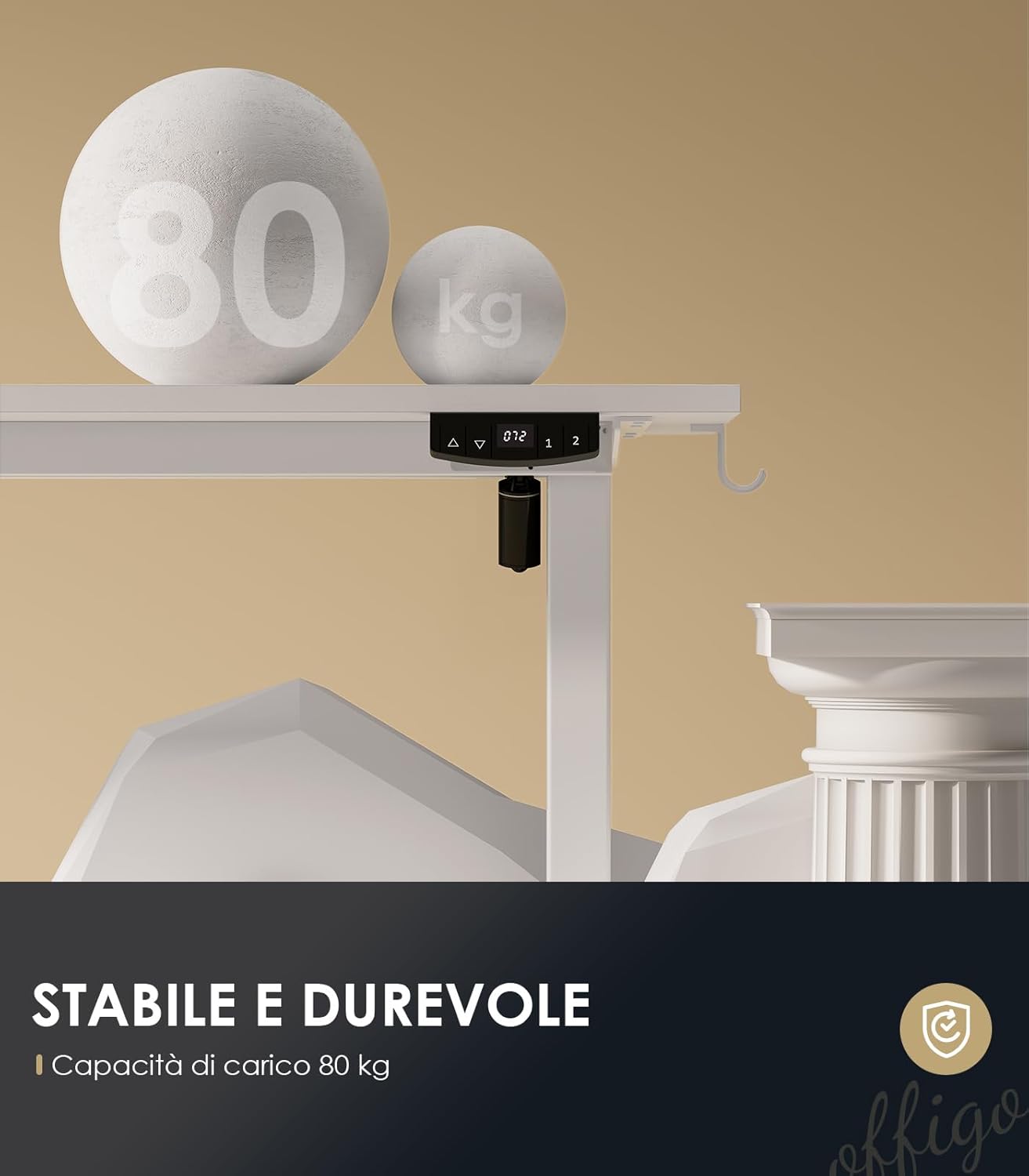 Thumbnail 4 de OffiGo Scrivania elettrica 180 cm 🪑