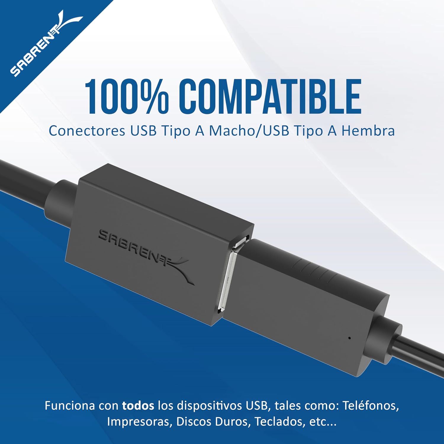 Detalle de SABRENT CB-3060 cable USB 3.0 1,80 m