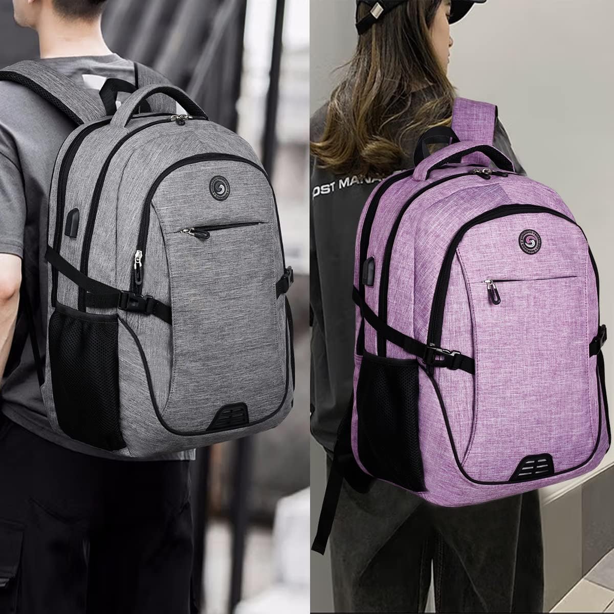 Thumbnail 6 de SHRRADOO Laptop Backpack 16.3-Inch Laptop Compartment
