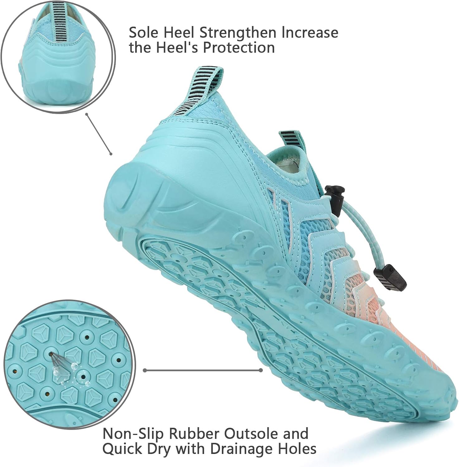 Thumbnail 5 de WateLves Water Shoes: Barefoot-Feel Aquatic Footwear for Men and Women