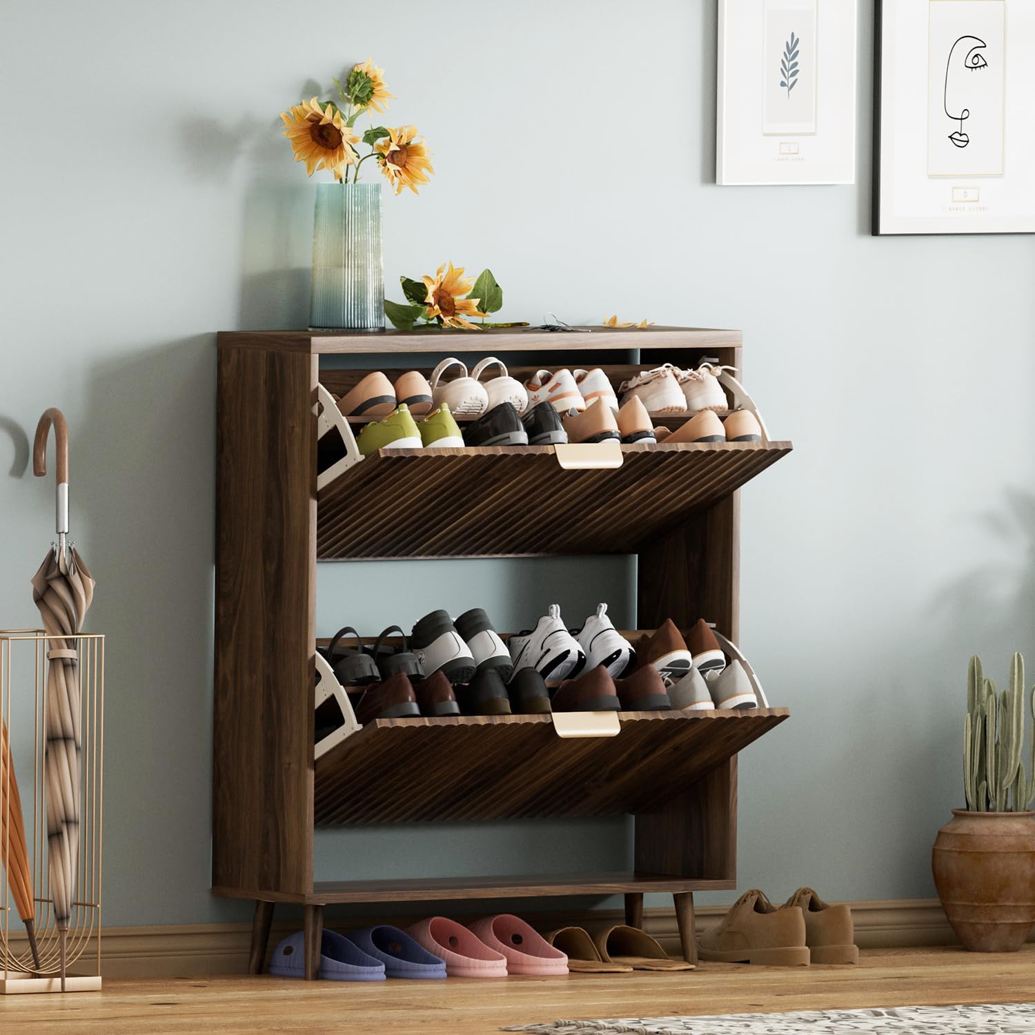 Thumbnail 5 de QIVOMIX Shoe Cabinet 38 in