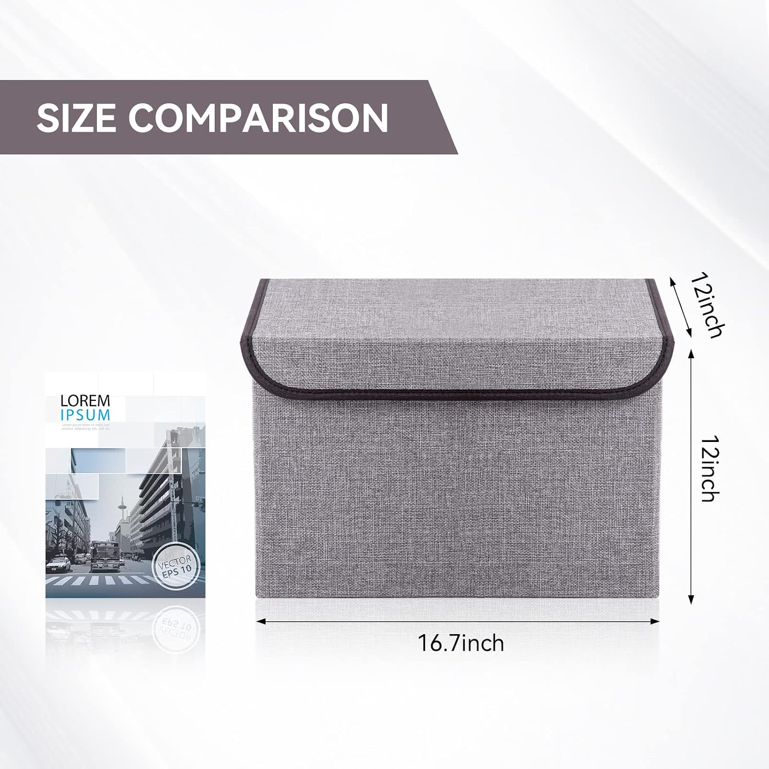 Detalle 2 de Bagnizer Large 42 Quarts storage bin