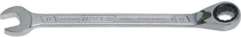 Detalle de HAZET 606-16 16mmラチェットレンチ クロムバナジウム鋼・切替式ラチェット