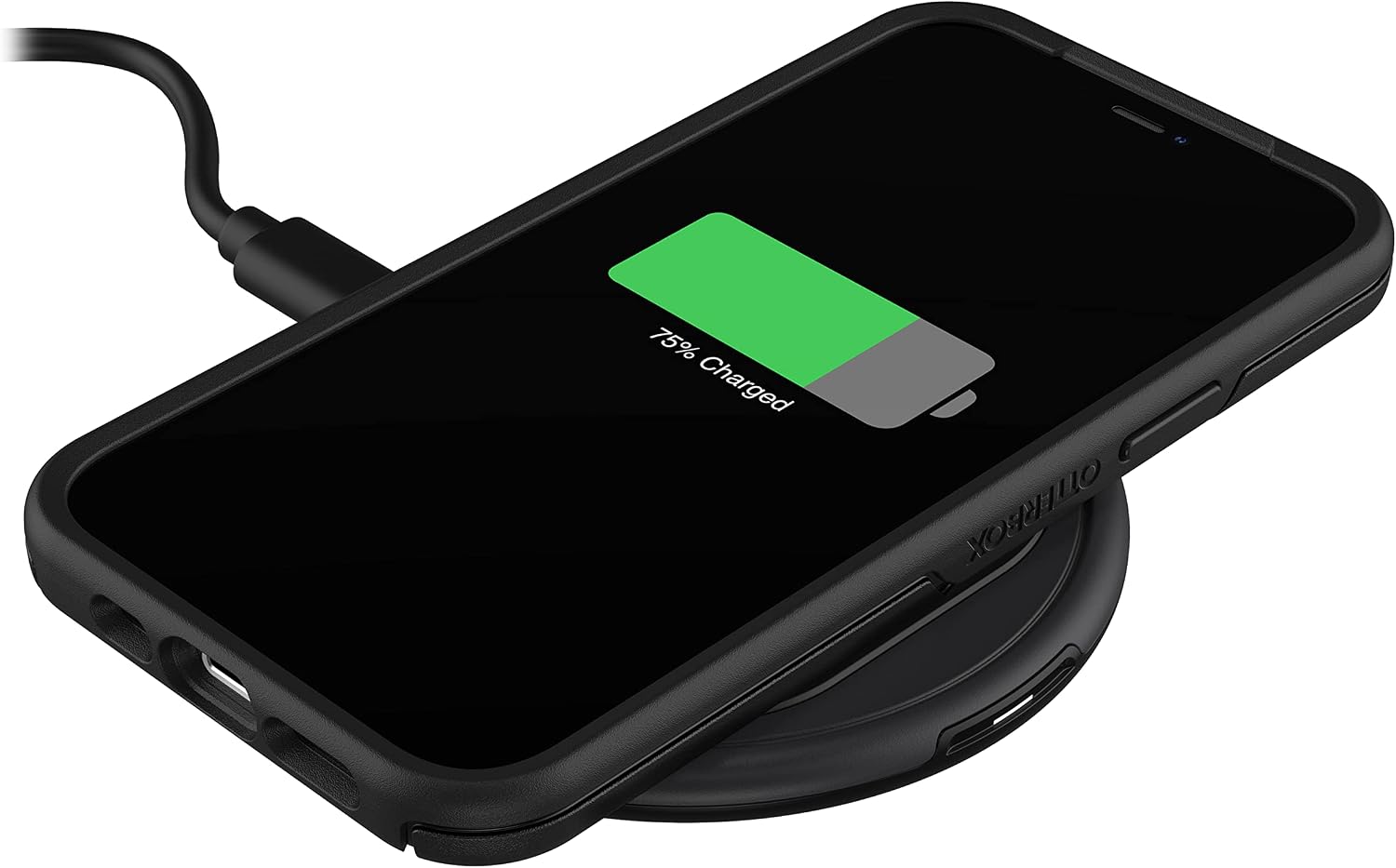 Detalle de OtterBox Symmetry Case for iPhone 12 / iPhone 12 Pro — Slim, Shockproof and Antimicrobial Protection