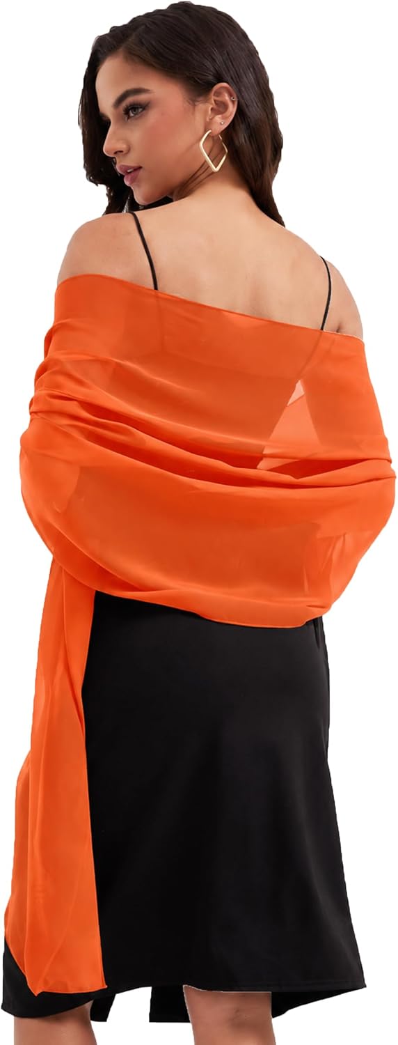 Detalle de Chiffon Evening Shawl