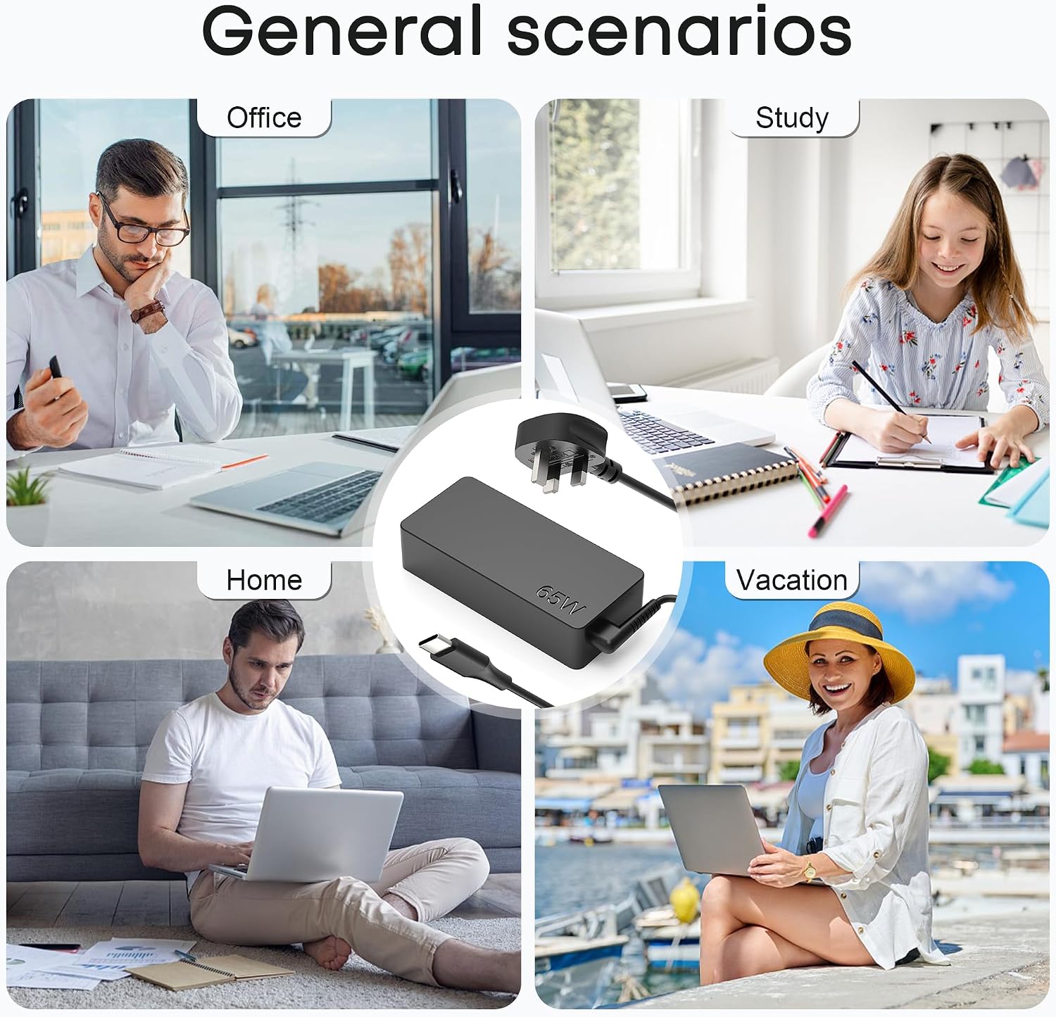 Thumbnail 6 de SKOTSLYE 65W USB-C Laptop Charger